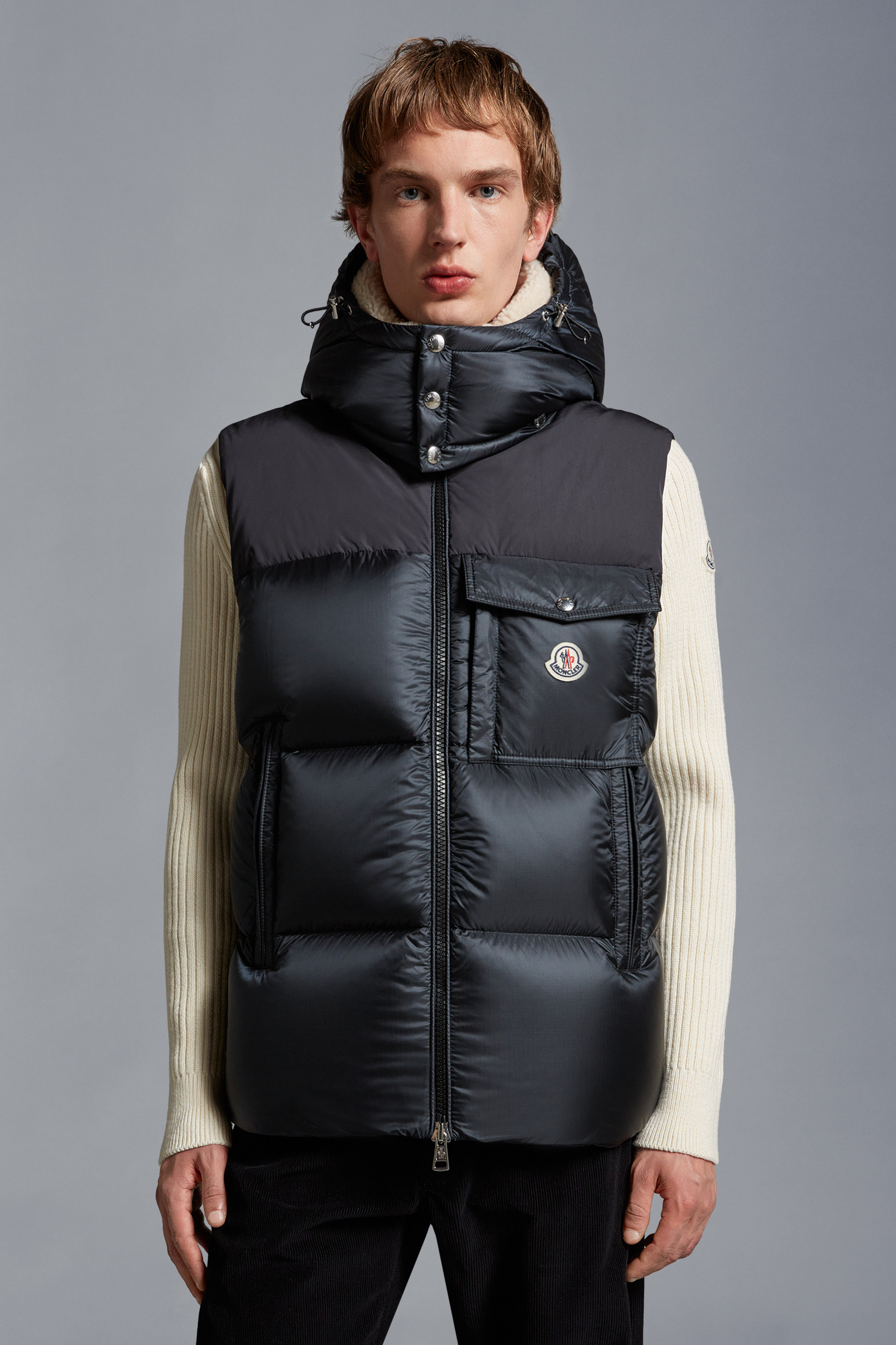 Veste moncler sans online manche