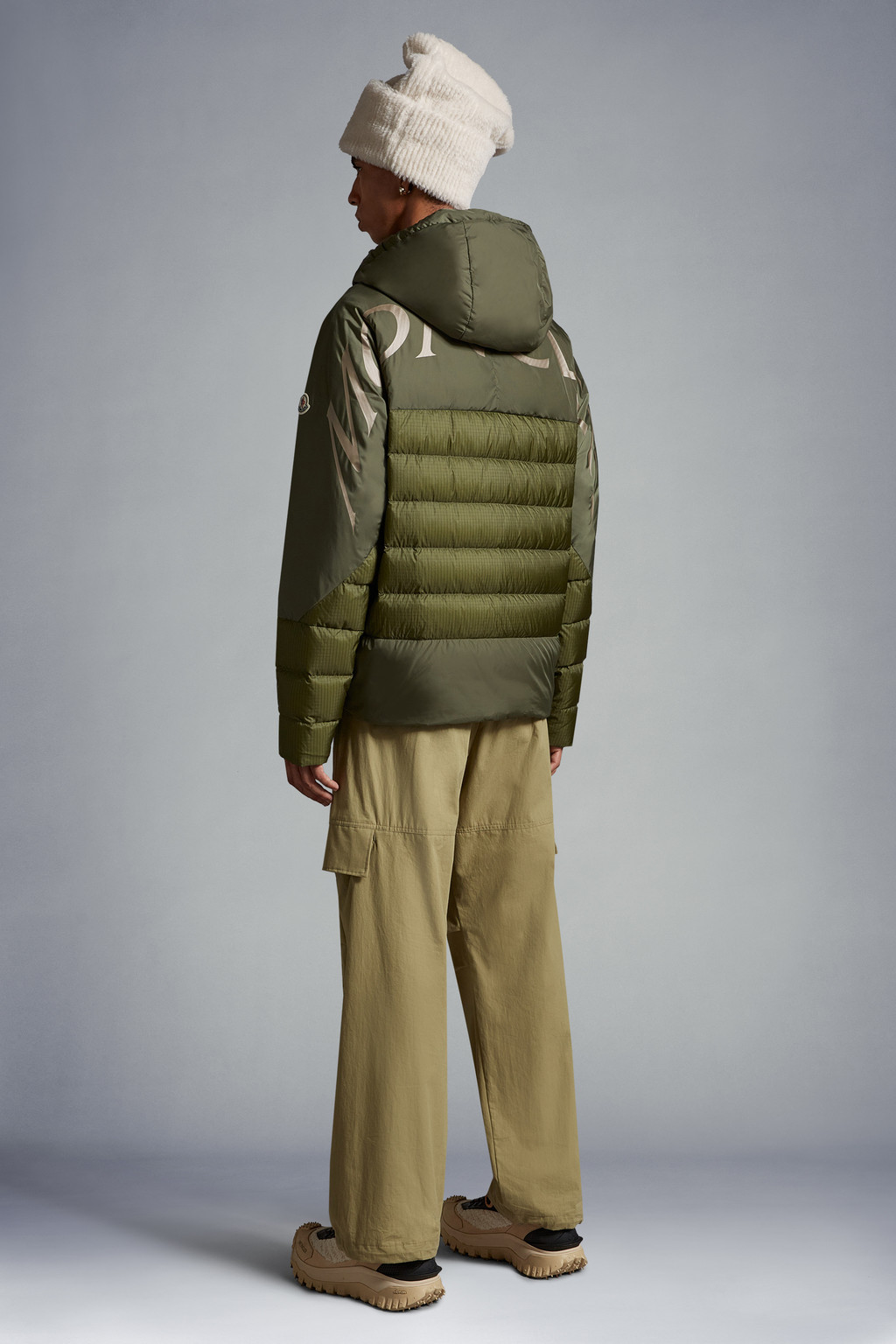 Dark green hot sale moncler jacket