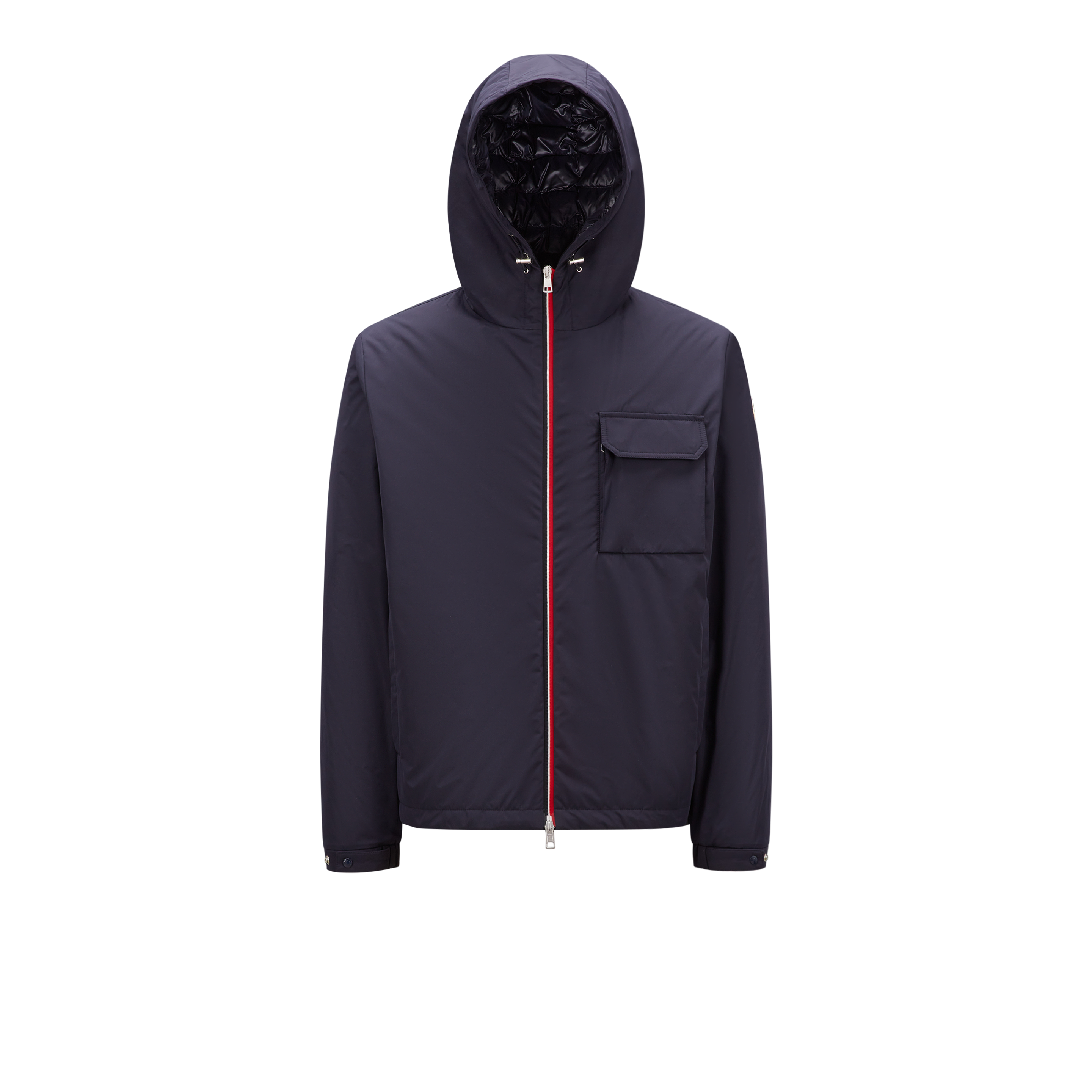 Moncler Collection Doudoune Courte Lozere In Blue