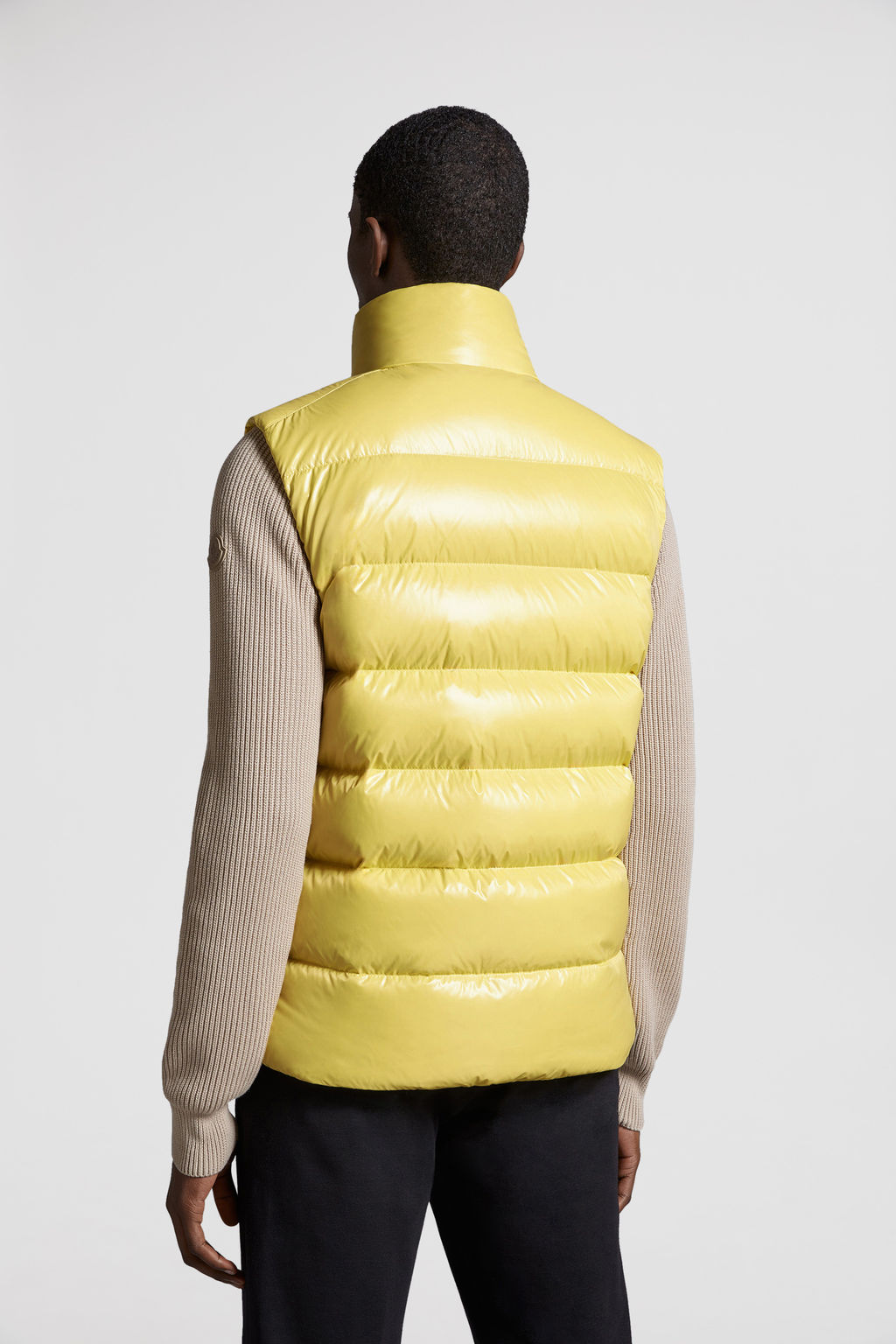 Yellow Tibb Down Vest - Vests for Men | Moncler US