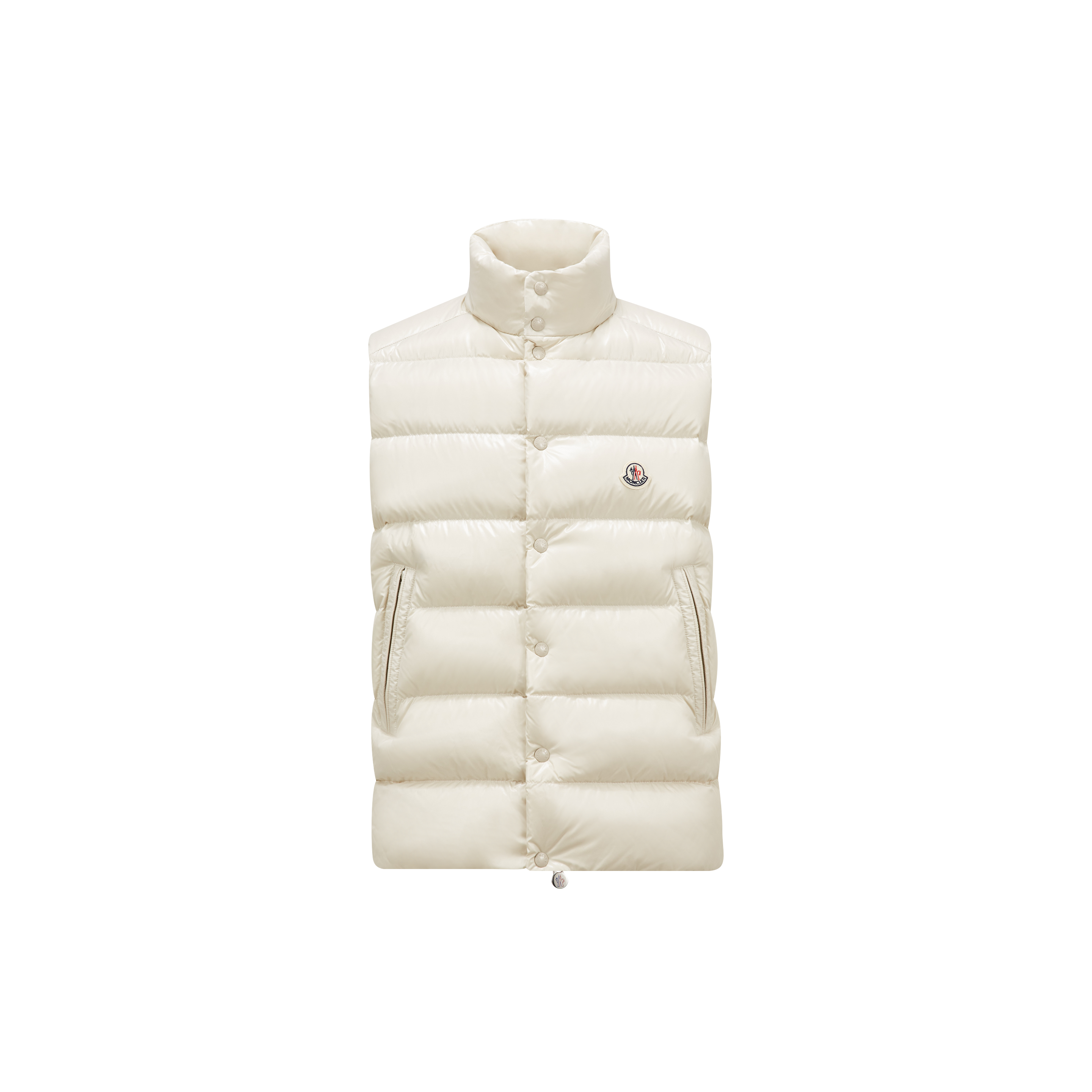 Moncler Collection Tibb Down Waistcoat Beige