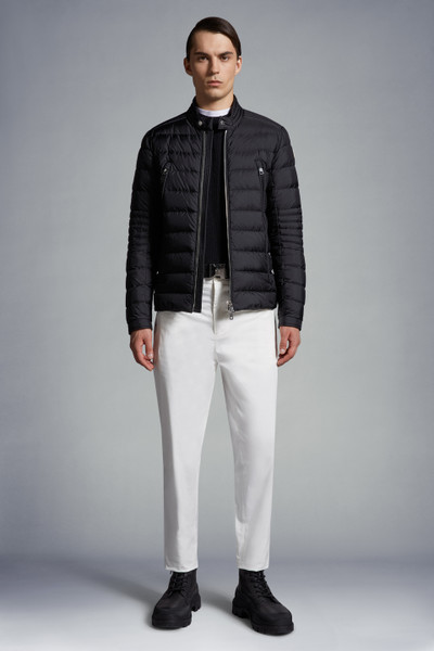 Black Amiot Short Down Jacket - Short Down Jackets for Men | Moncler US