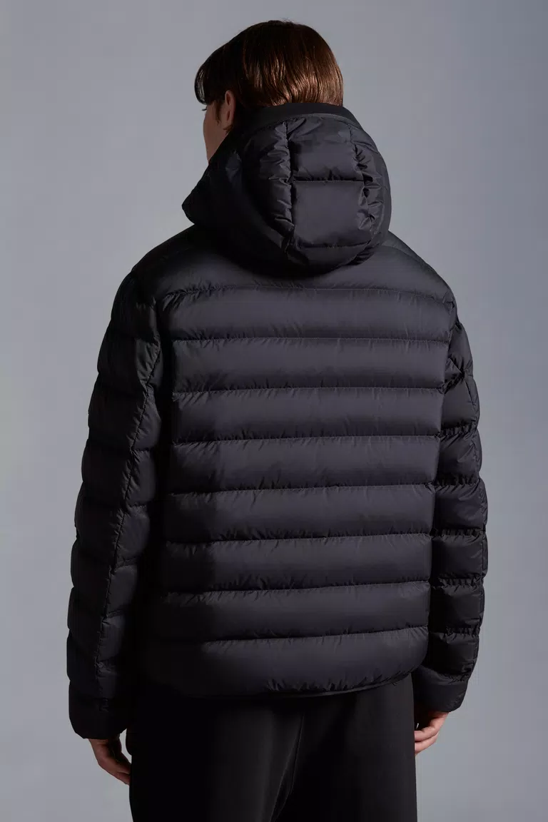 Black Arroux Short Down Jacket - Short Down Jackets for Men | Moncler US