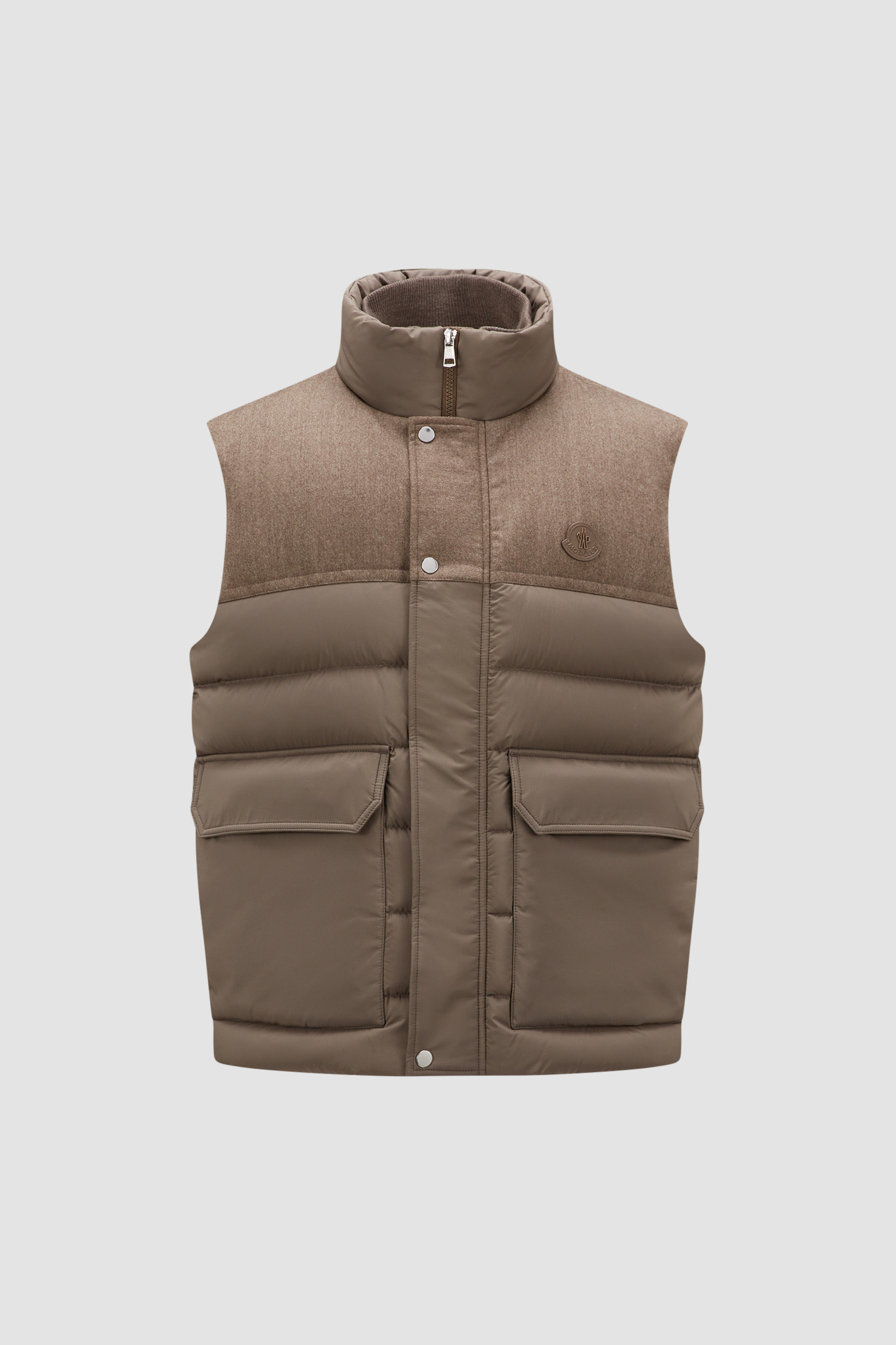 Light Brown Rance Down Vest - Vests for Men | Moncler CA