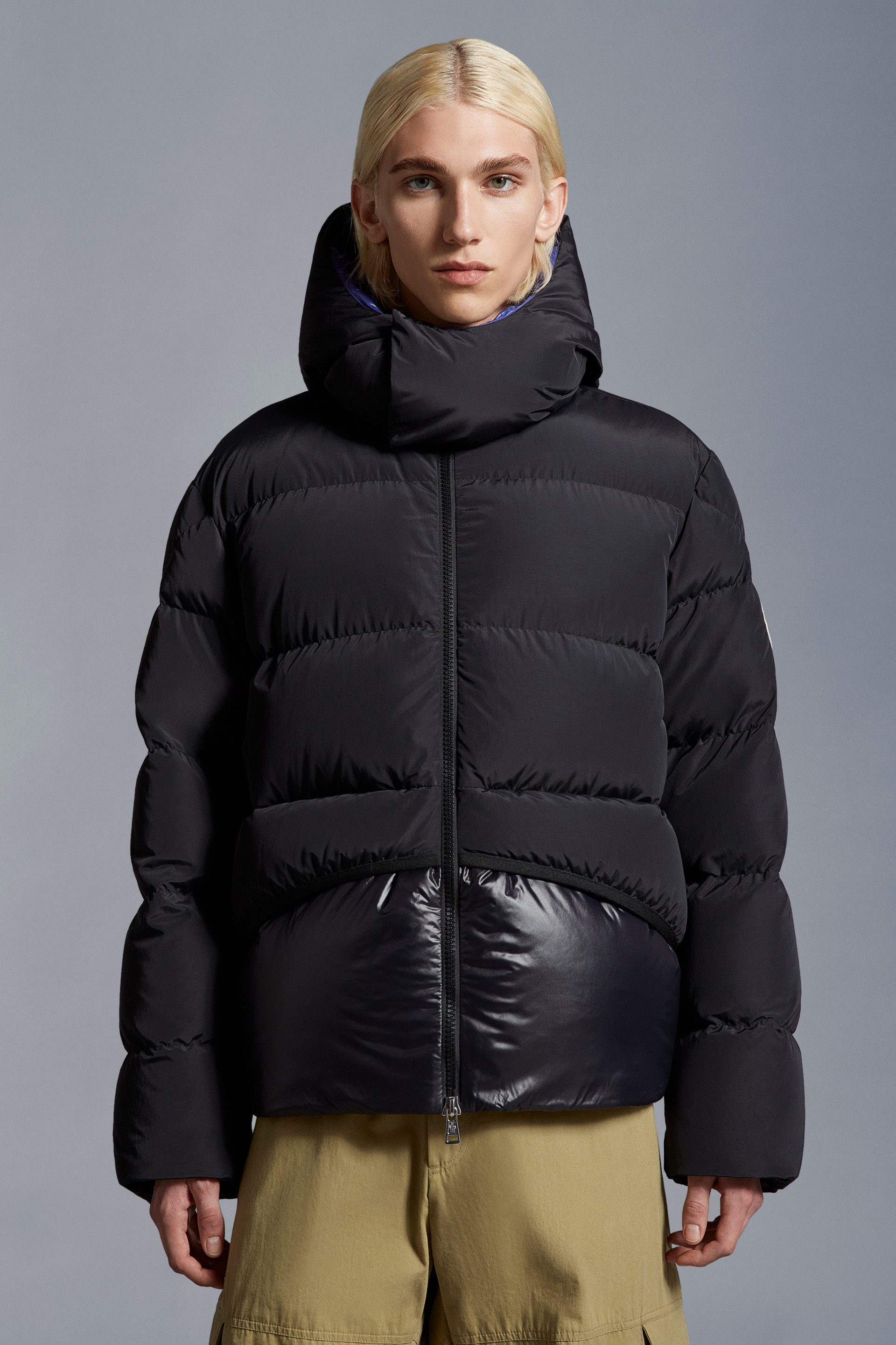 Black Achill Short Down Jacket - Moncler