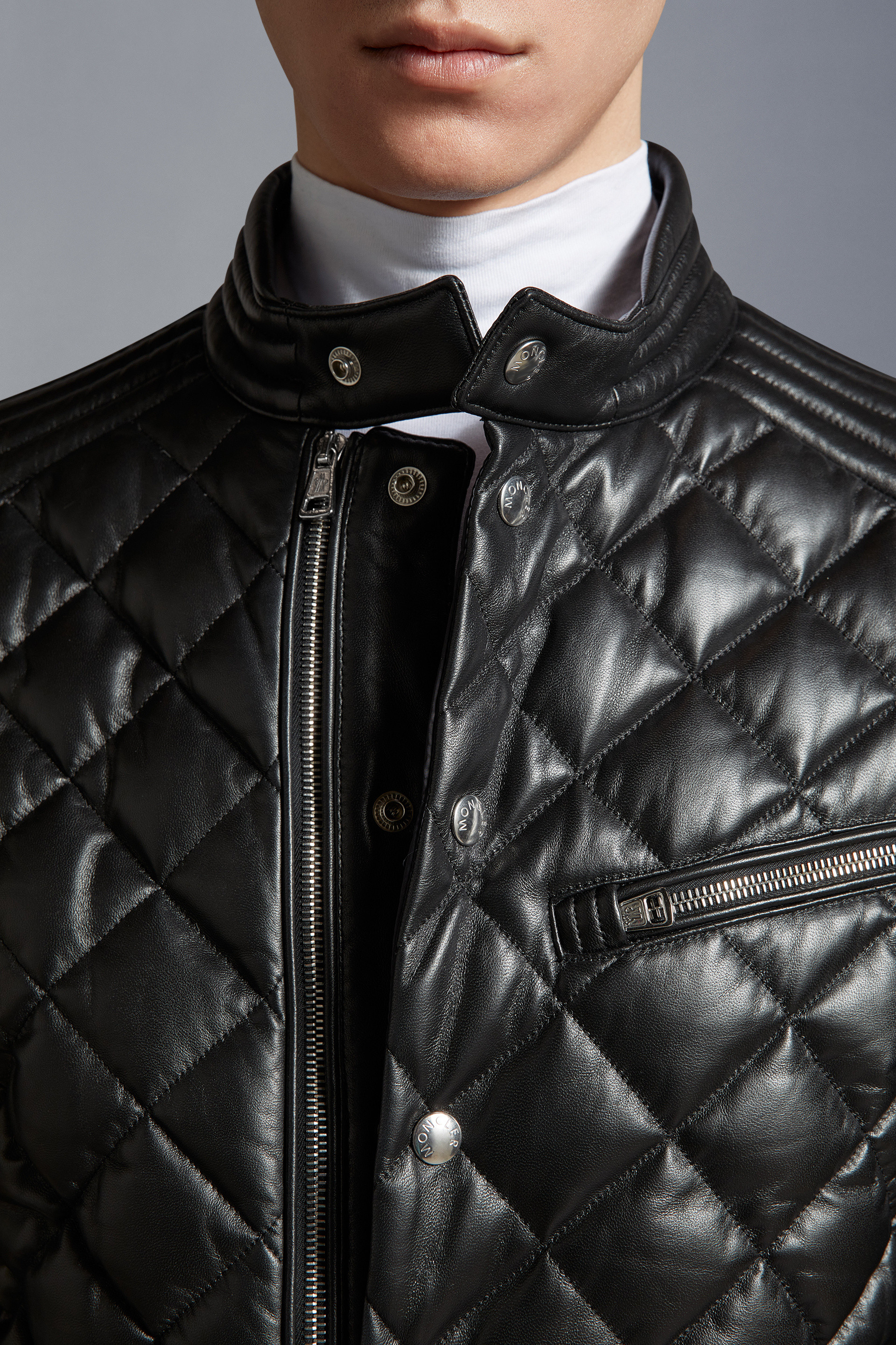 Moncler motorcycle hot sale jackets