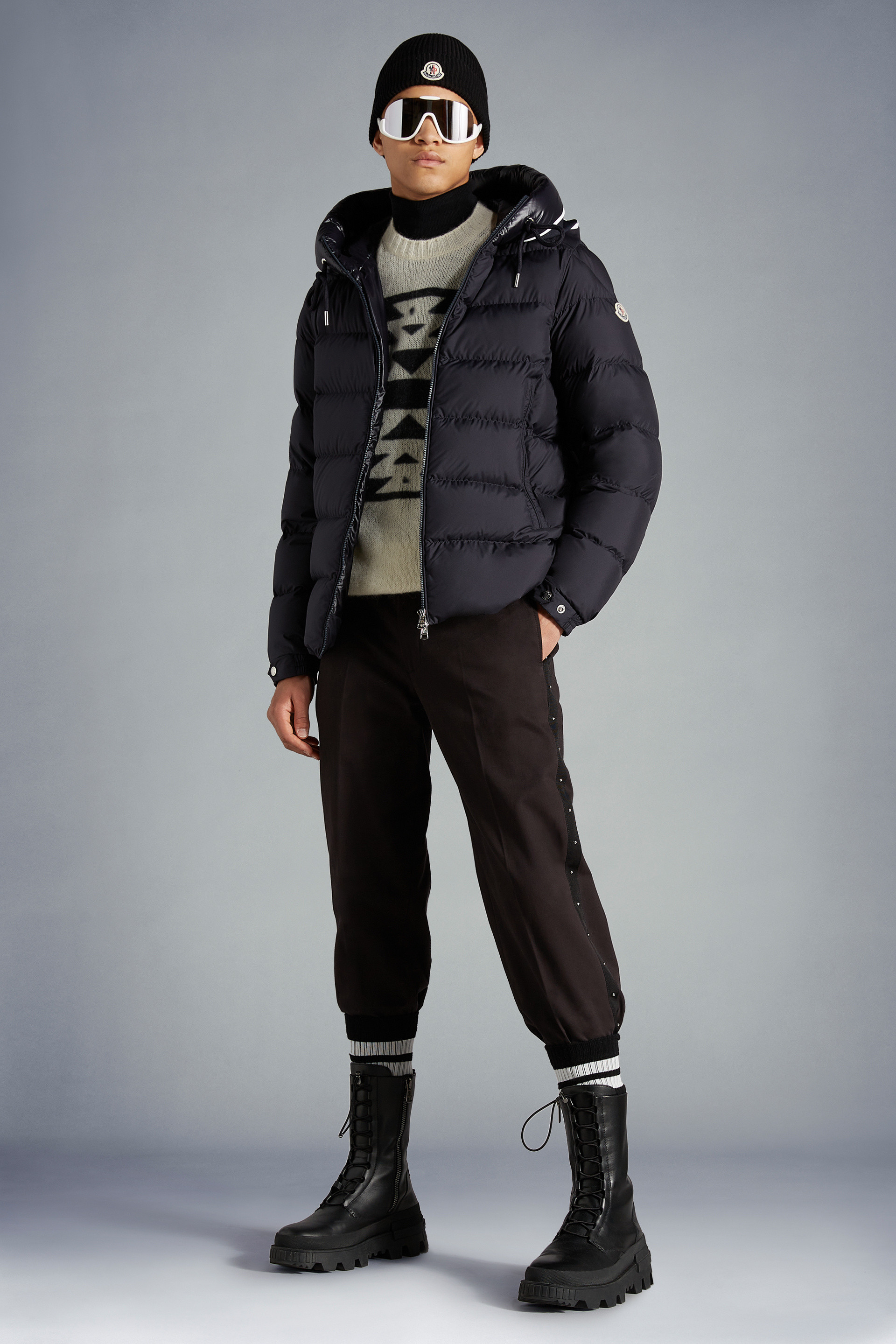 Veste ski outlet moncler homme