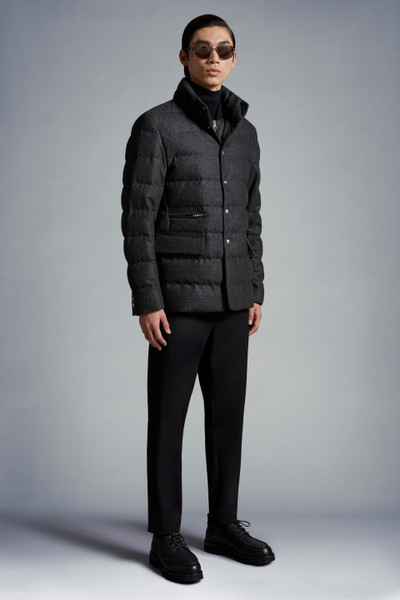 Black Yathkyed Short Down Jacket - Coats & Jackets for Men | Moncler US