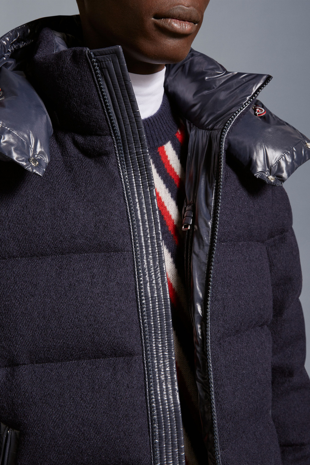 Night Blue Winnipeg Short Down Jacket Short Down Jackets for Men Moncler HU