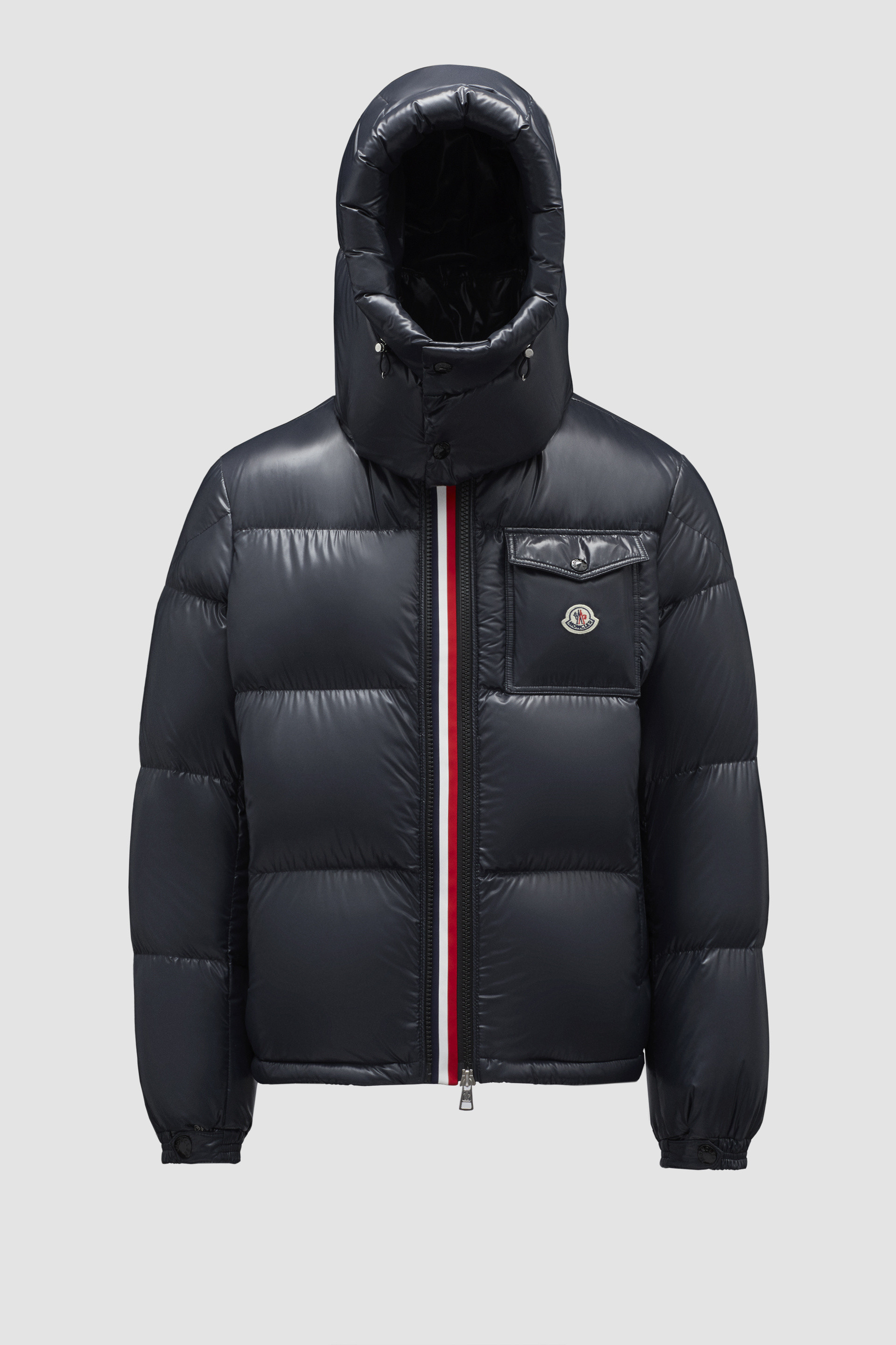 Moncler navy shop down jacket