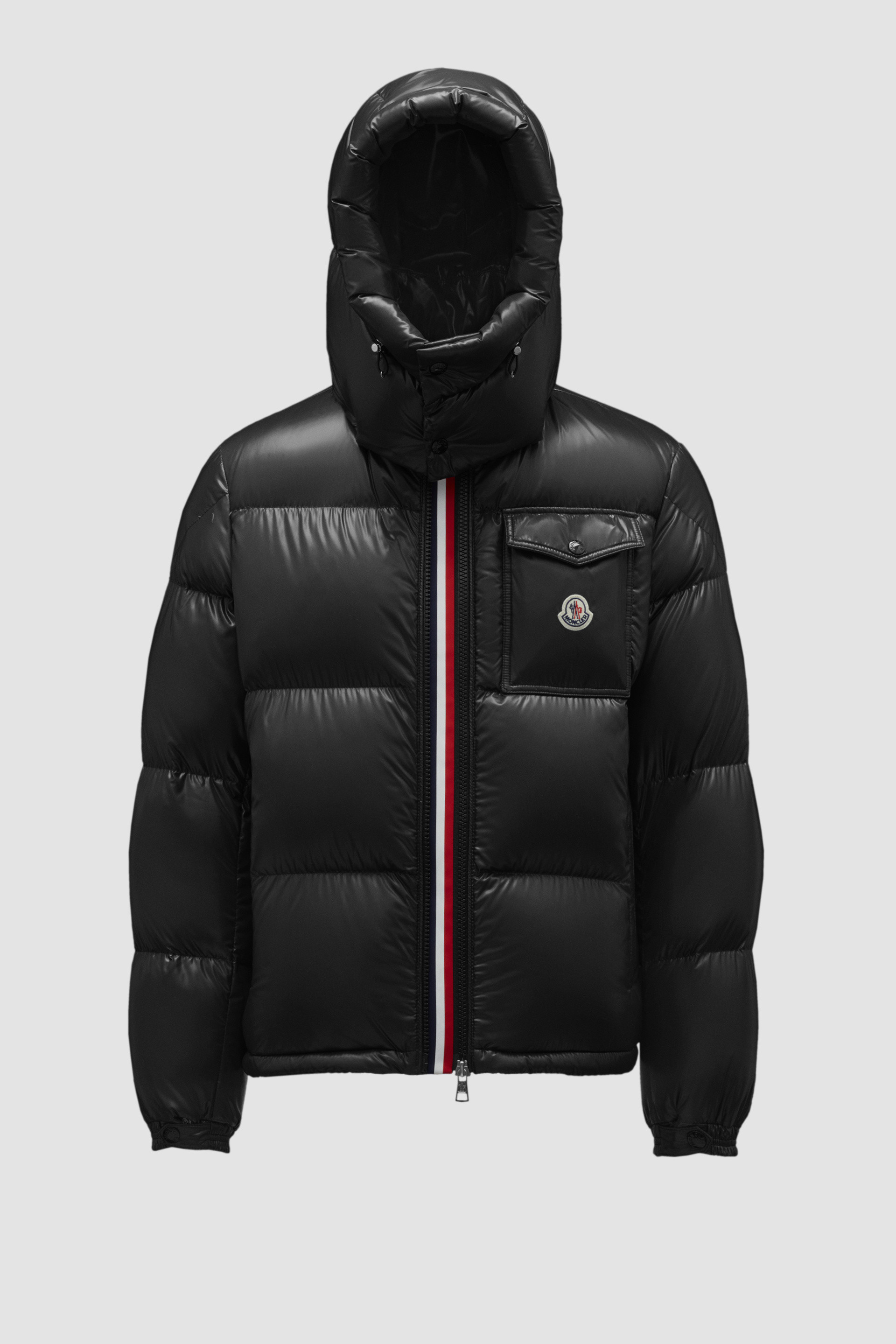 Black Montbeliard Short Down Jacket - Short Down Jackets for Men