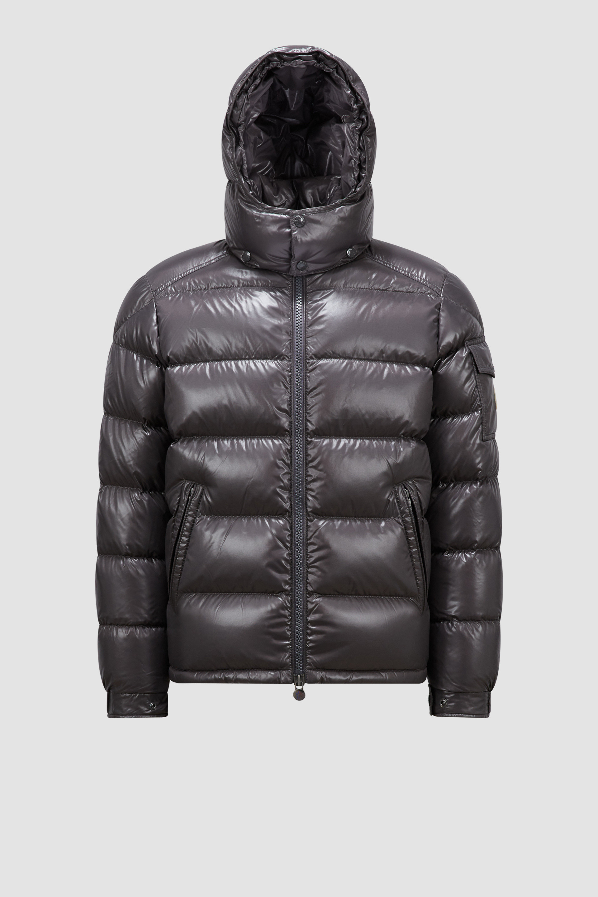 Dark Grey Moncler Maya Short Down Jacket - Short Down Jackets for 