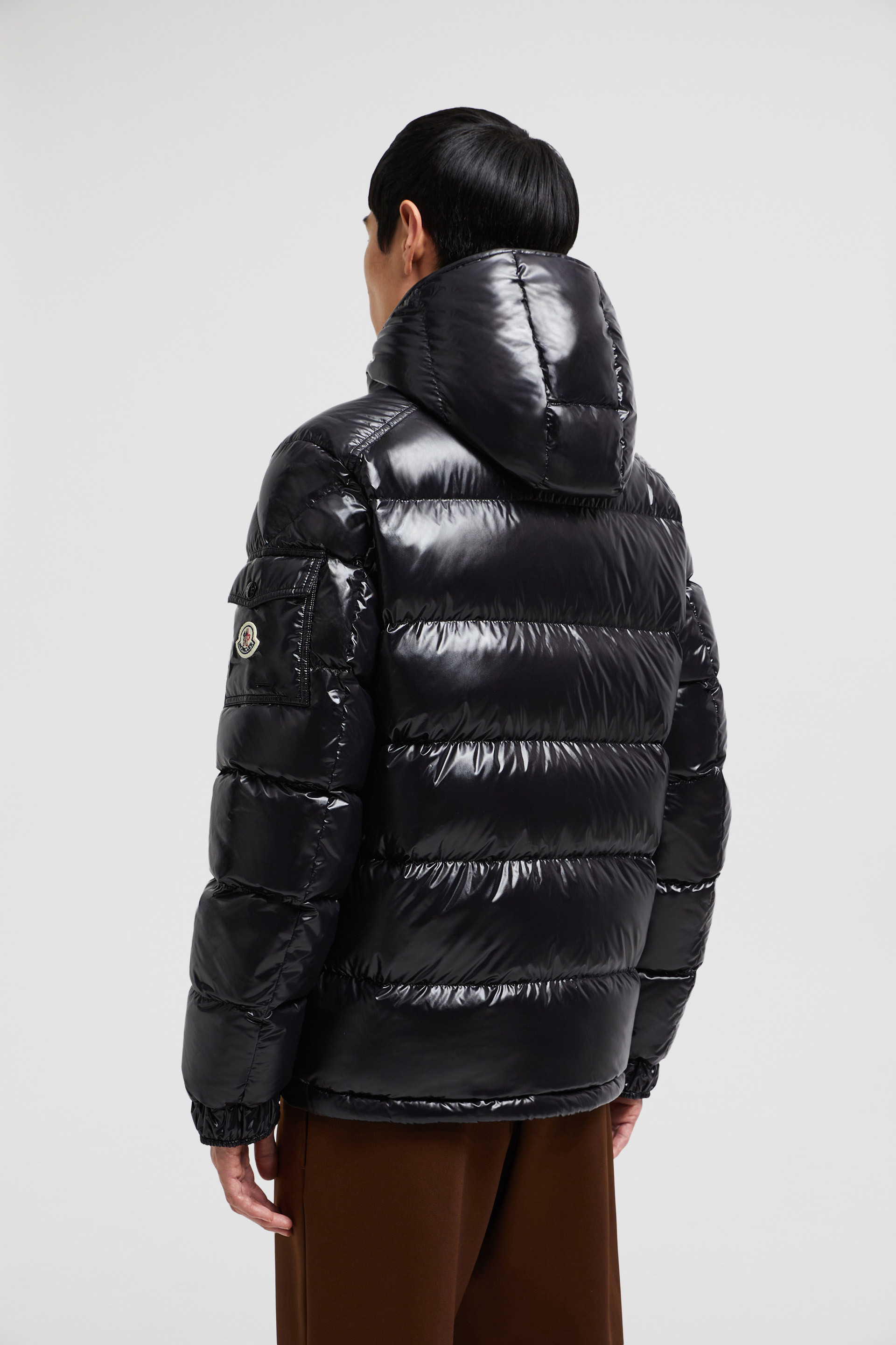 Black Moncler Maya Short Down Jacket - Short Down Jackets for Men