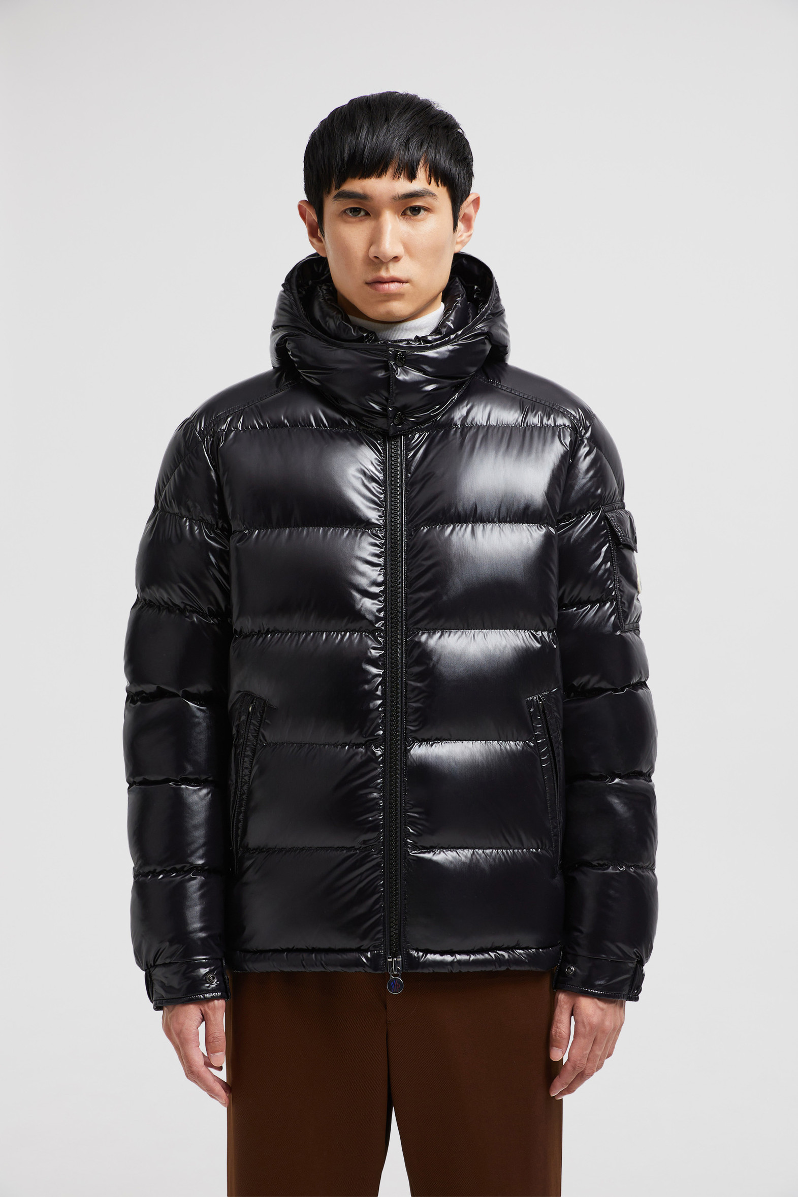 Piumino corto Moncler Maya Nero Piumini Corti Uomo Moncler IT
