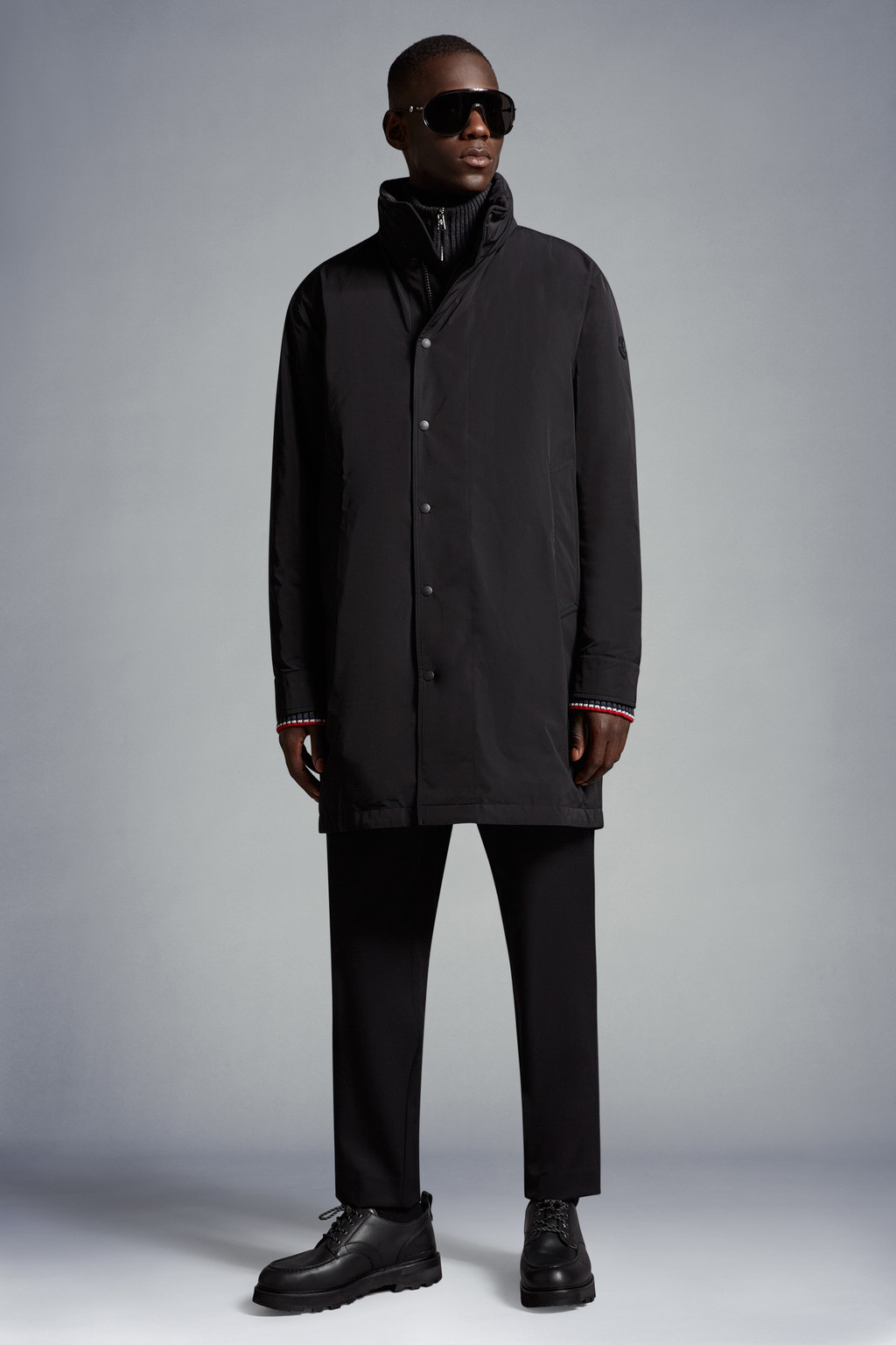 Moncler mens cheap long coat