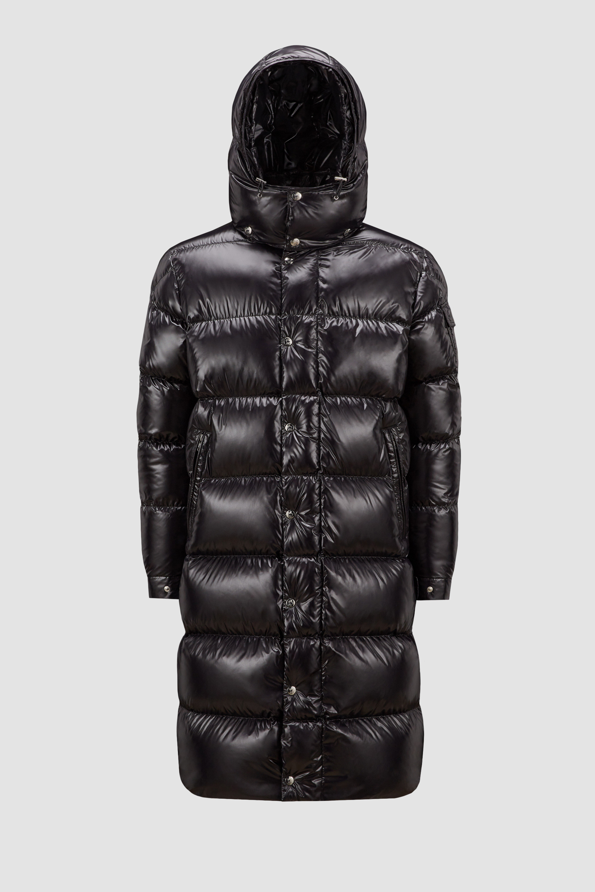 Moncler grive clearance hooded down coat