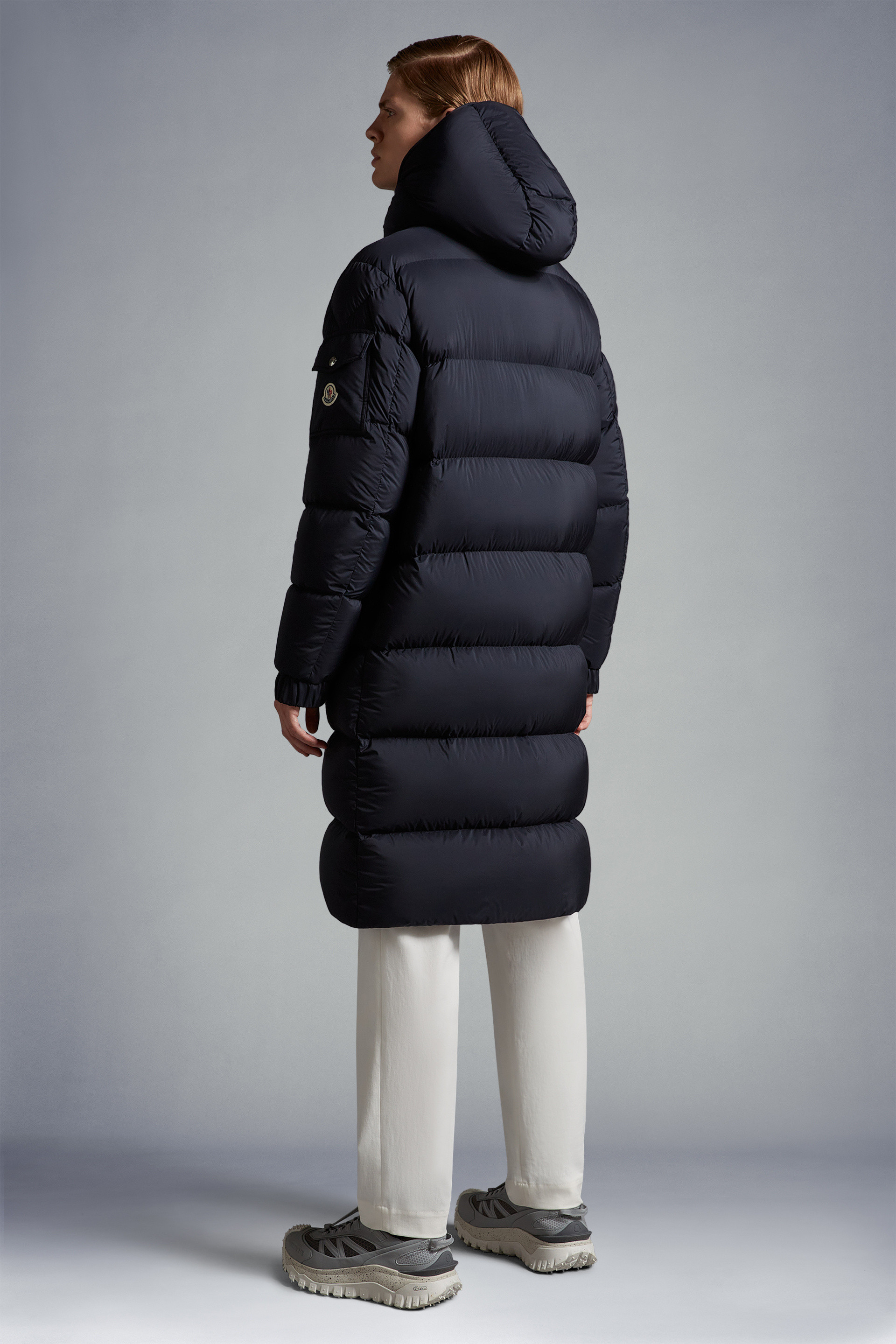 Veste longue moncler hot sale