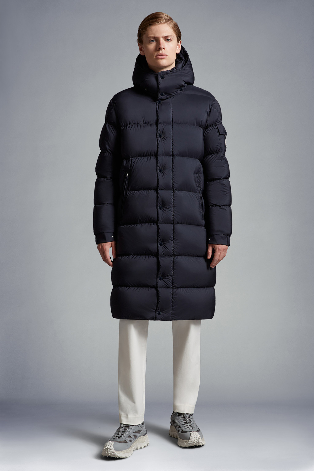 Lange Daunenjacke Herren