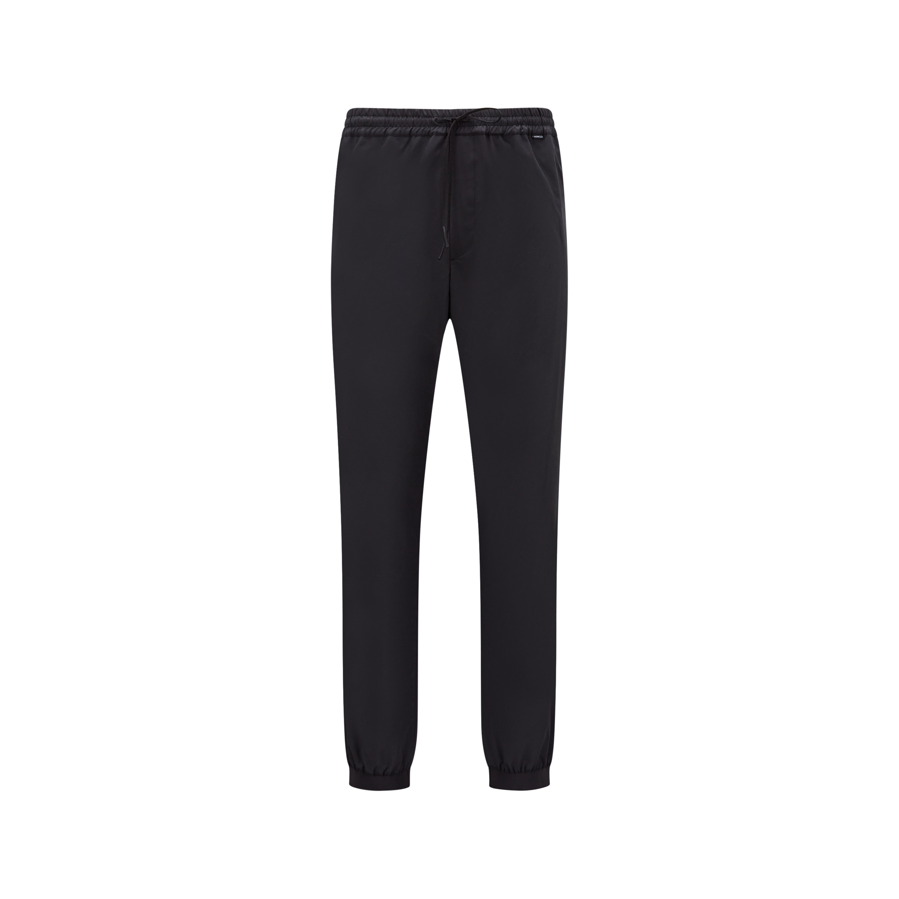 Moncler Collection Jogging En Coton Et Nylon In Black