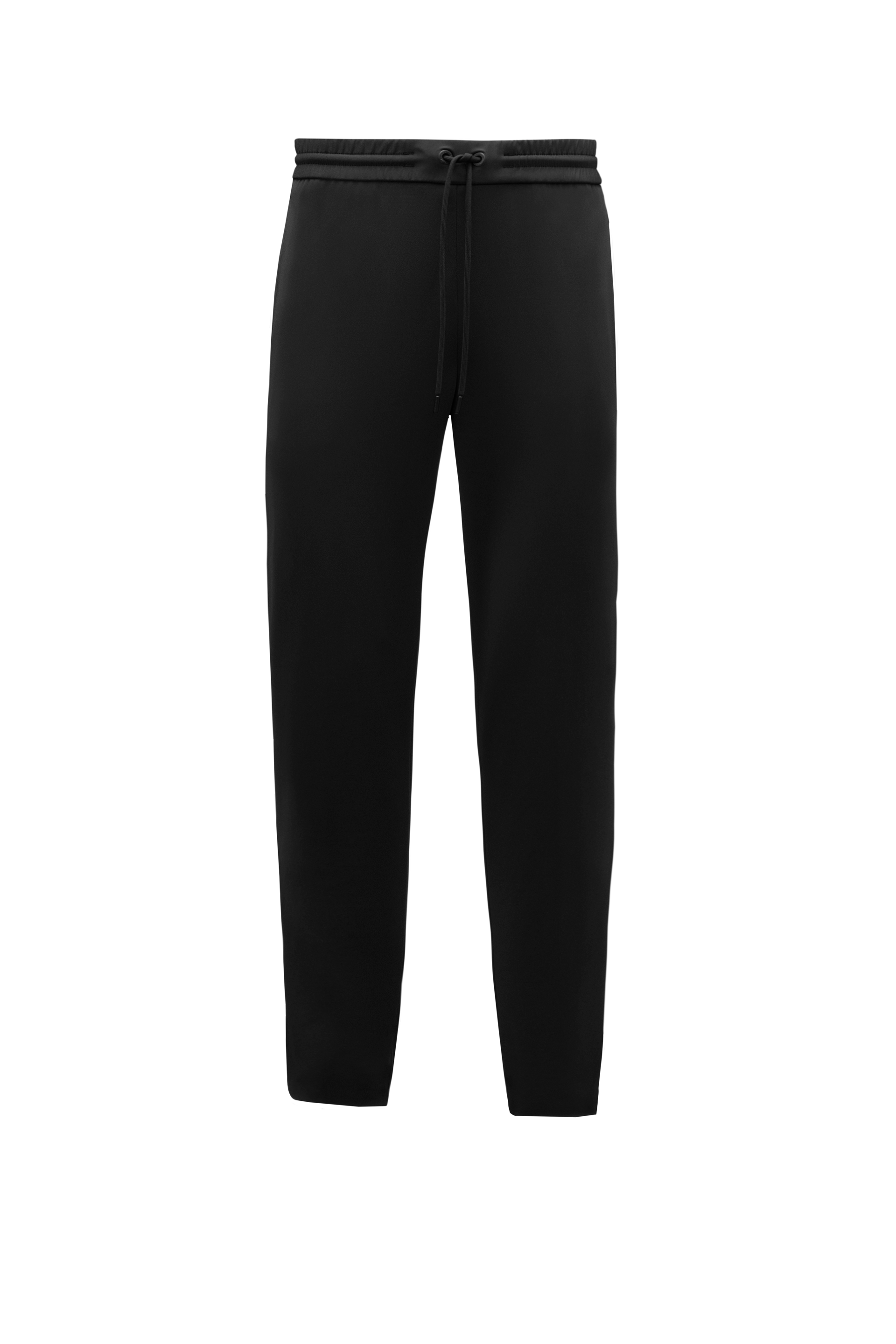 Moncler Collection Pantalon En Nylon In Noir