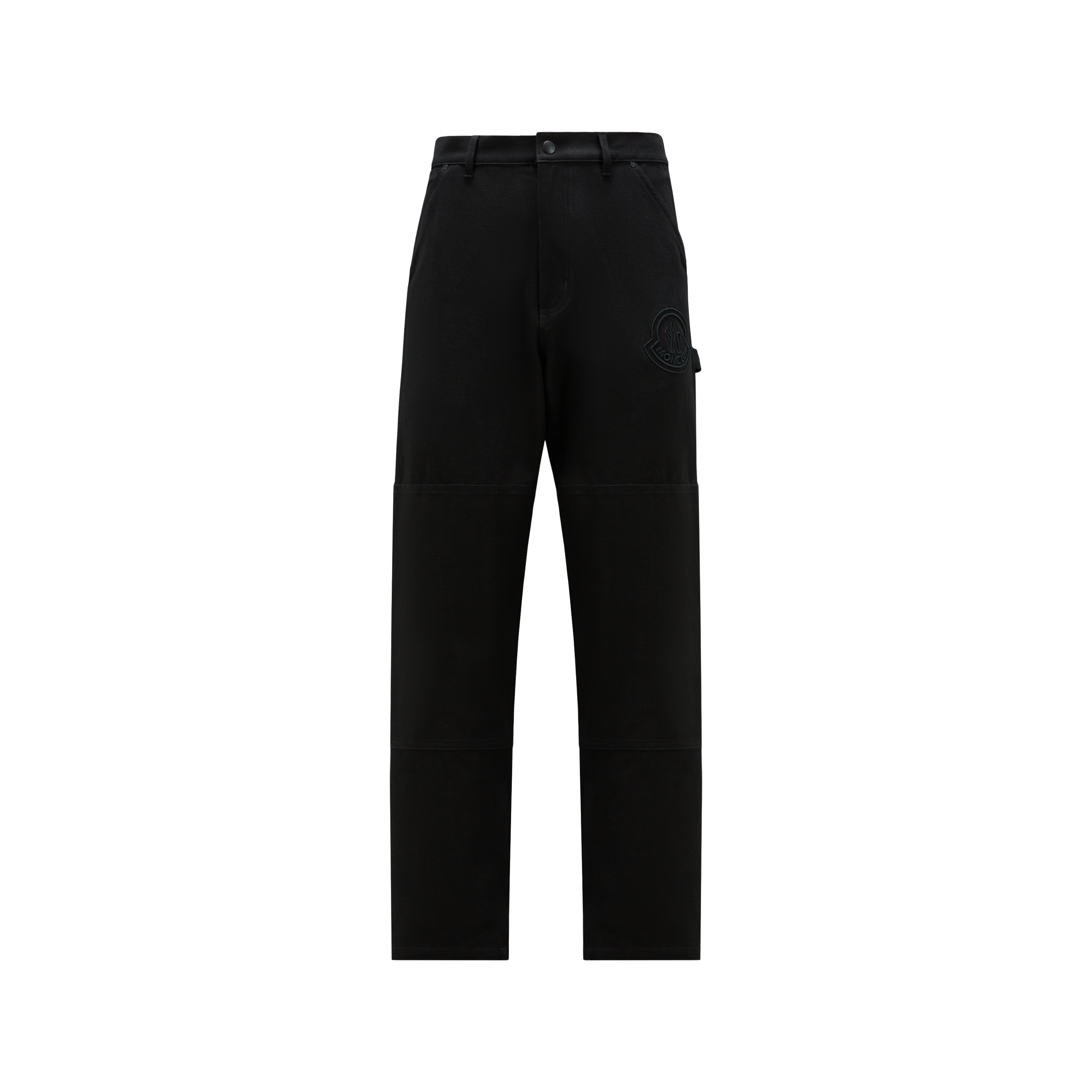 Moncler Collection Pantalon En Toile In Black