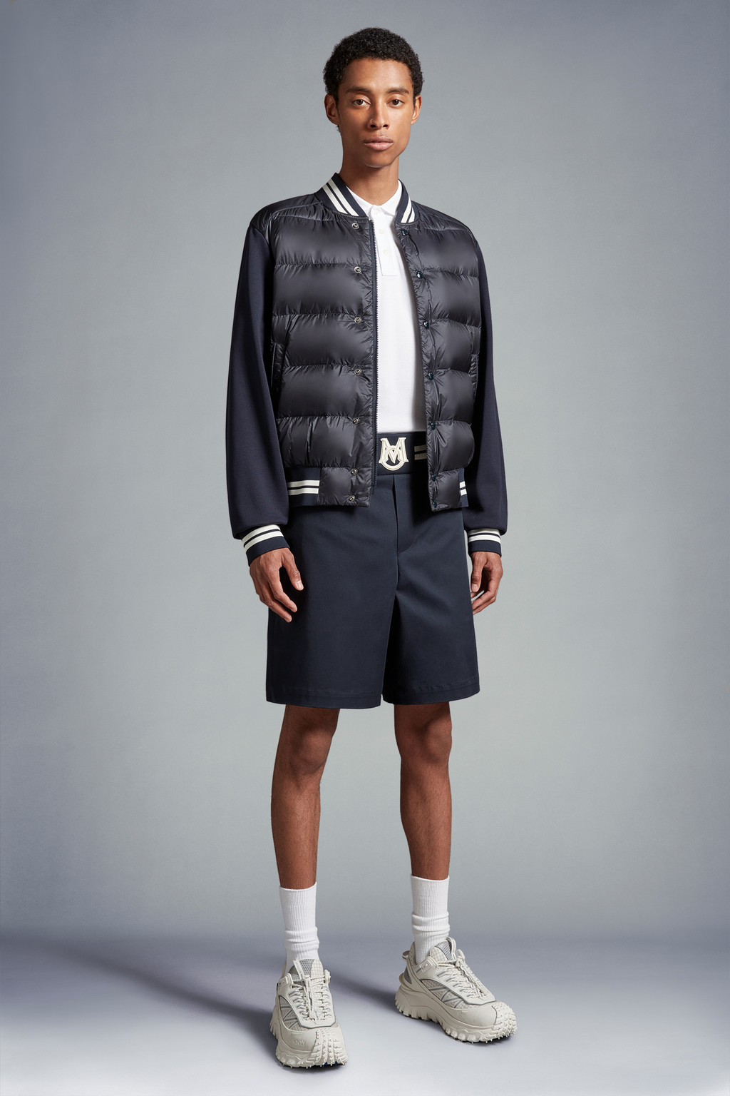 Moncler short cheap set men's