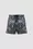 Bandana Print Swim Shorts Men White  &  Dark Grey Moncler