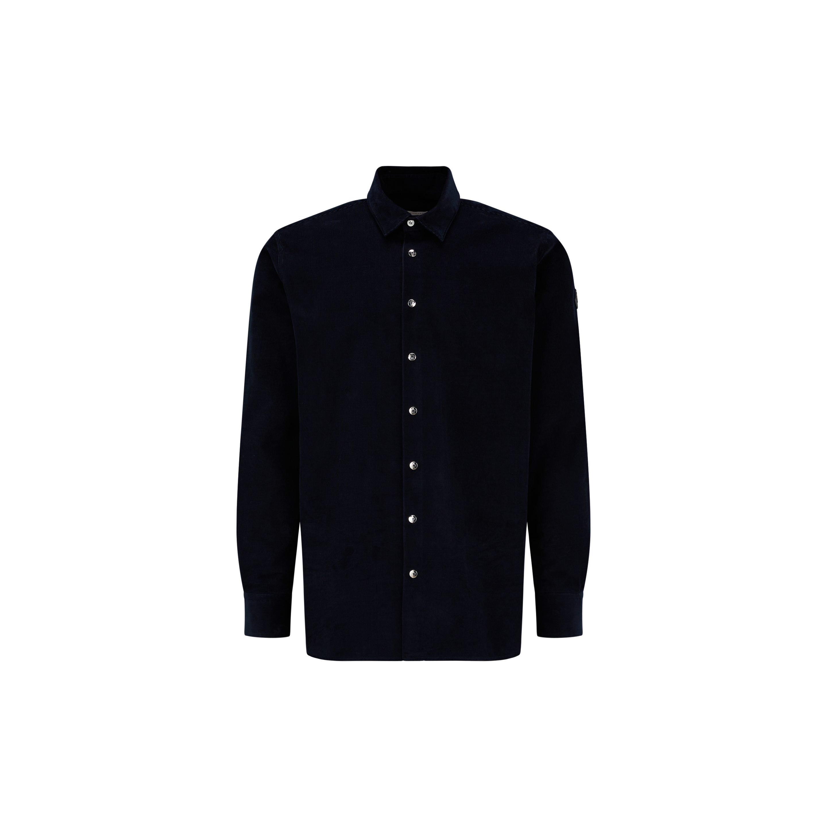 Moncler Collection Corduroy Shirt Blue