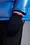 Трехцветные шерстяные перчатки Для мужчин Ночной синий Moncler 4