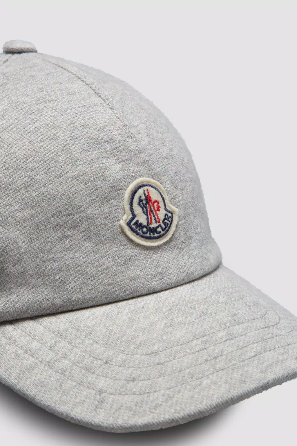 Grey Fleece Baseball Cap - Hats & Beanies for Men | Moncler US