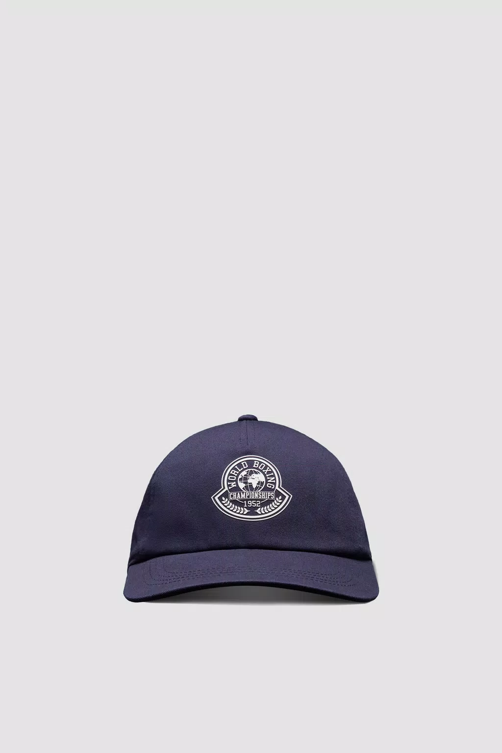 Blue Gabardine Baseball Cap - Hats & Beanies for Men | Moncler US