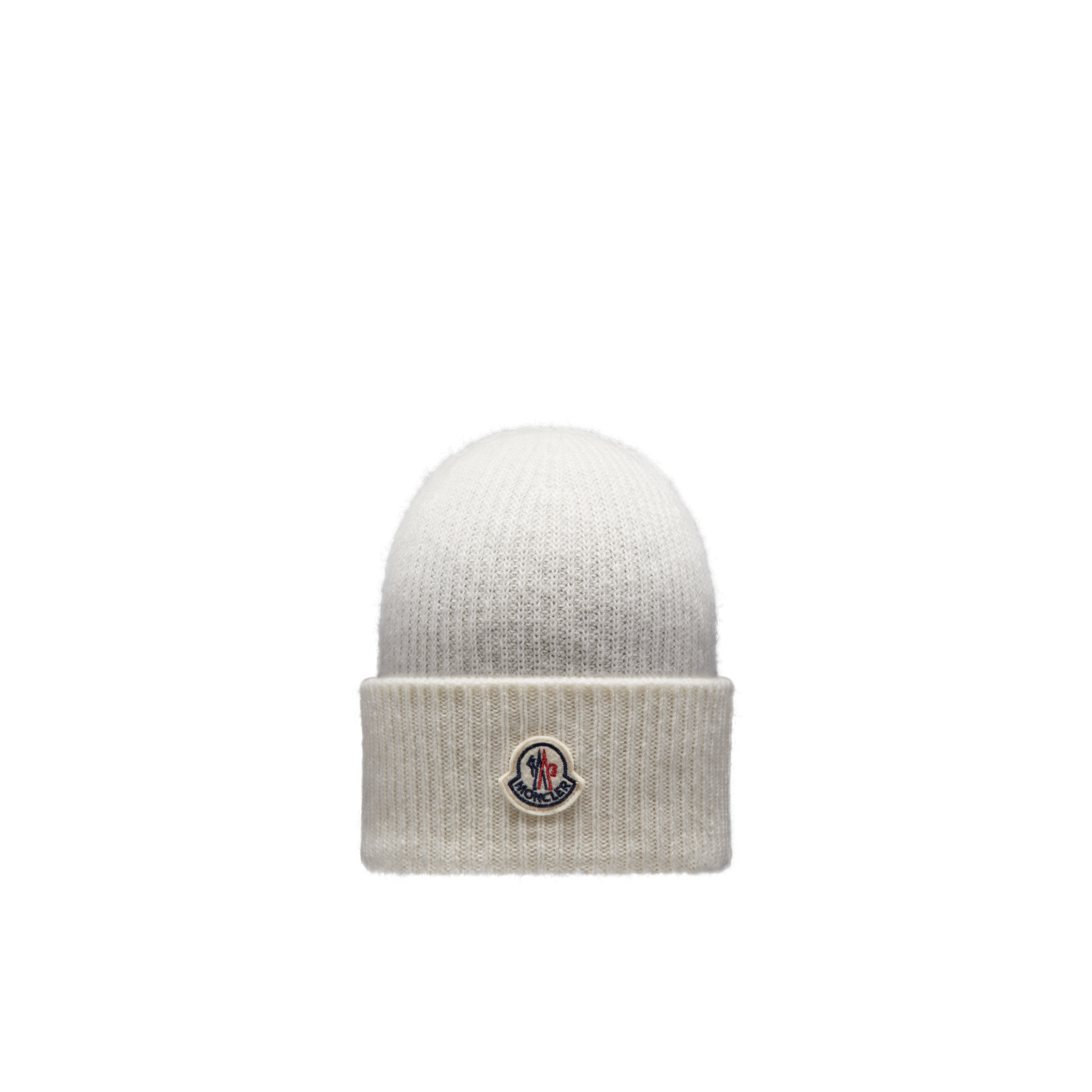 Moncler Collection Cashmere Blend Beanie White In Blanc
