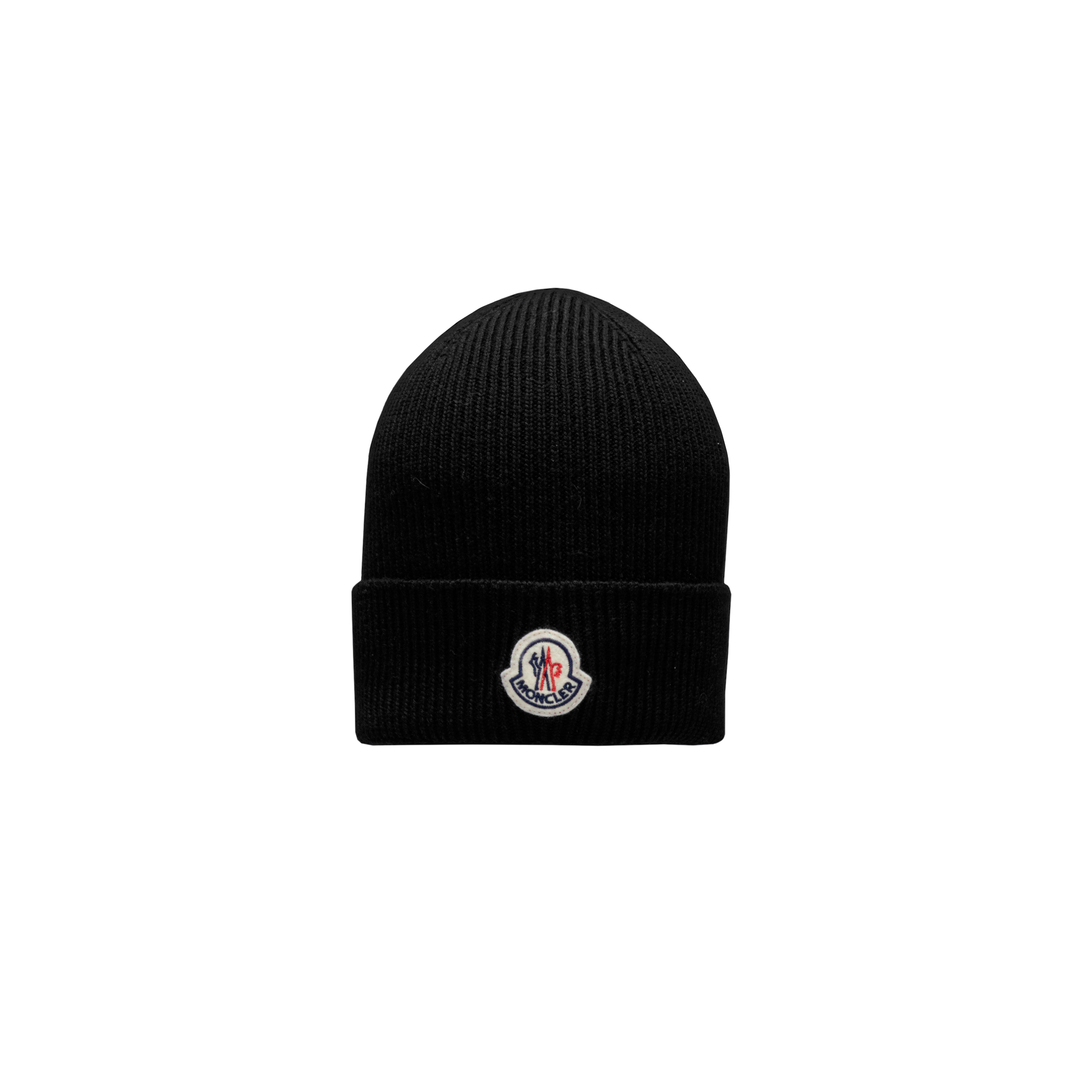 Moncler Collection Wool Beanie Black