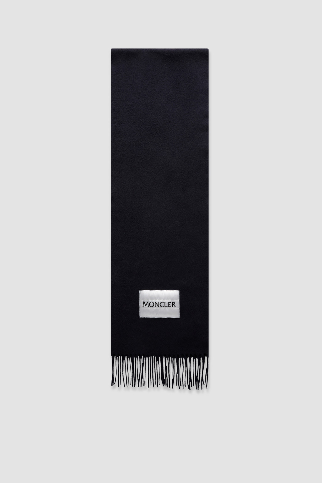 Moncler scarf hot sale black