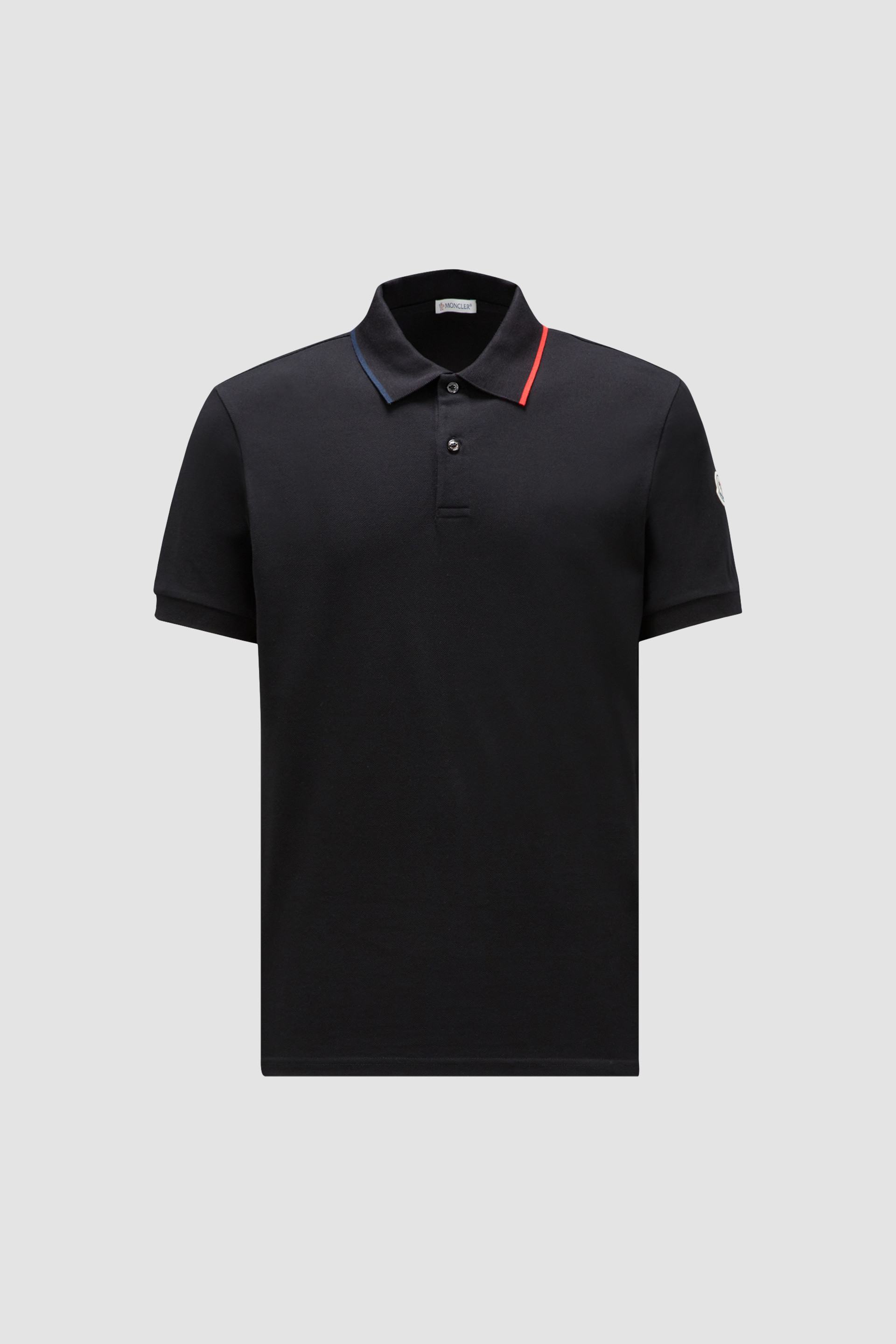 moncler black polo