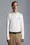 Logo Long Sleeve Polo Shirt Men White Moncler