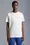 T-shirt con monogramma Uomo Bianco Moncler