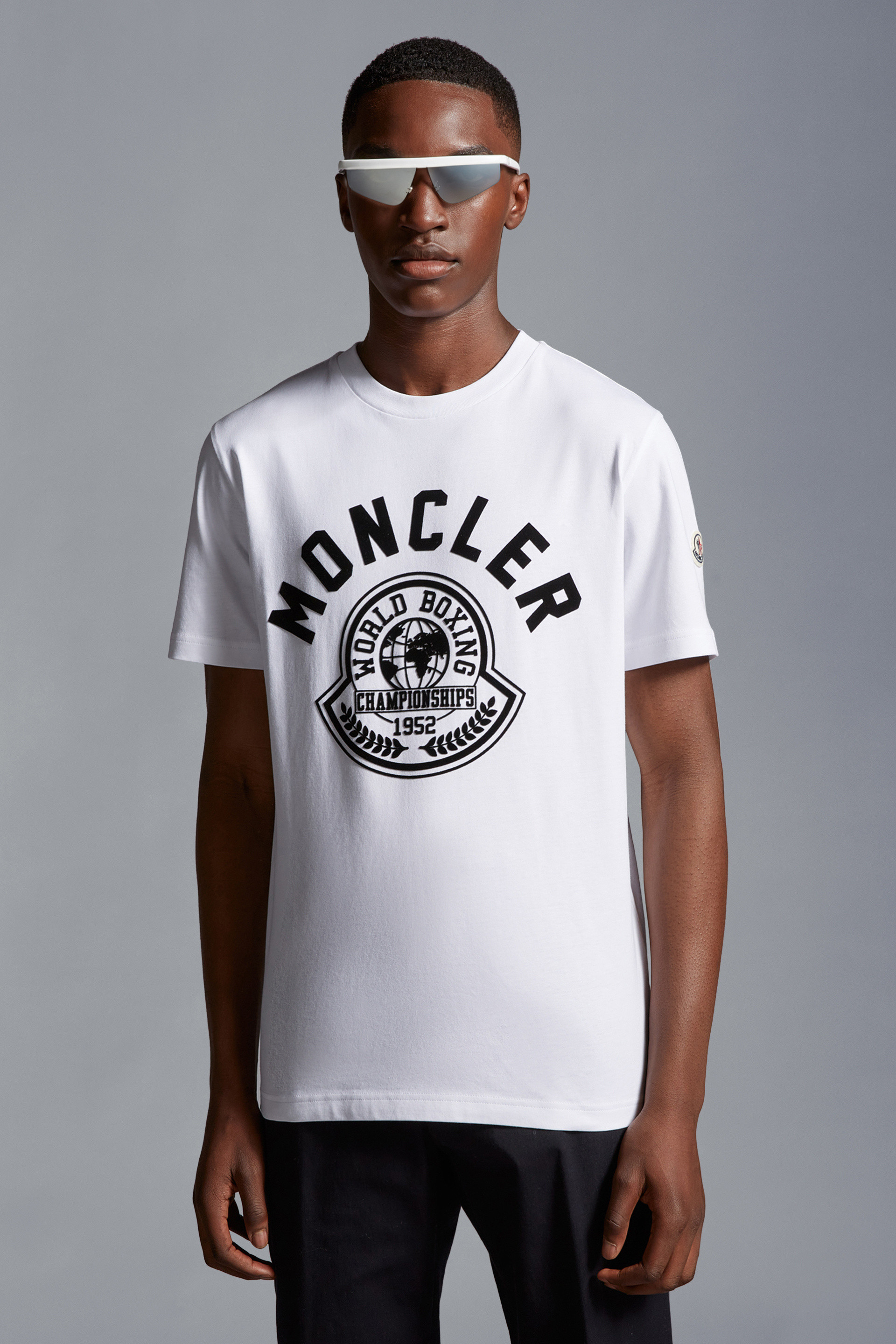 Moncler Collection Men's Printed Motif T-Shirt