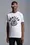 T-shirt à motif imprimé Hommes Blanc Optique Moncler