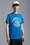 Printed Motif T-Shirt Men Royal Blue Moncler