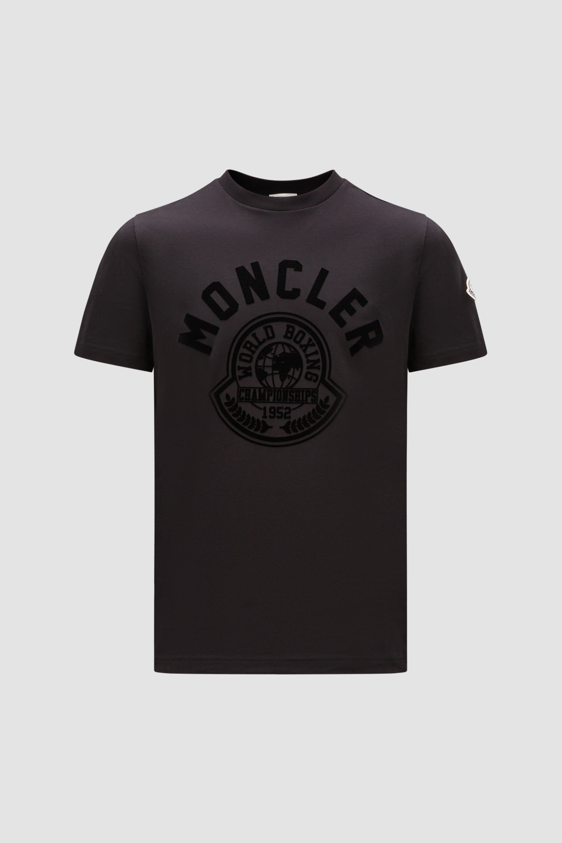 ブラック Tシャツ : Tシャツ＆ポロシャツ 向けの メンズ | モンクレール