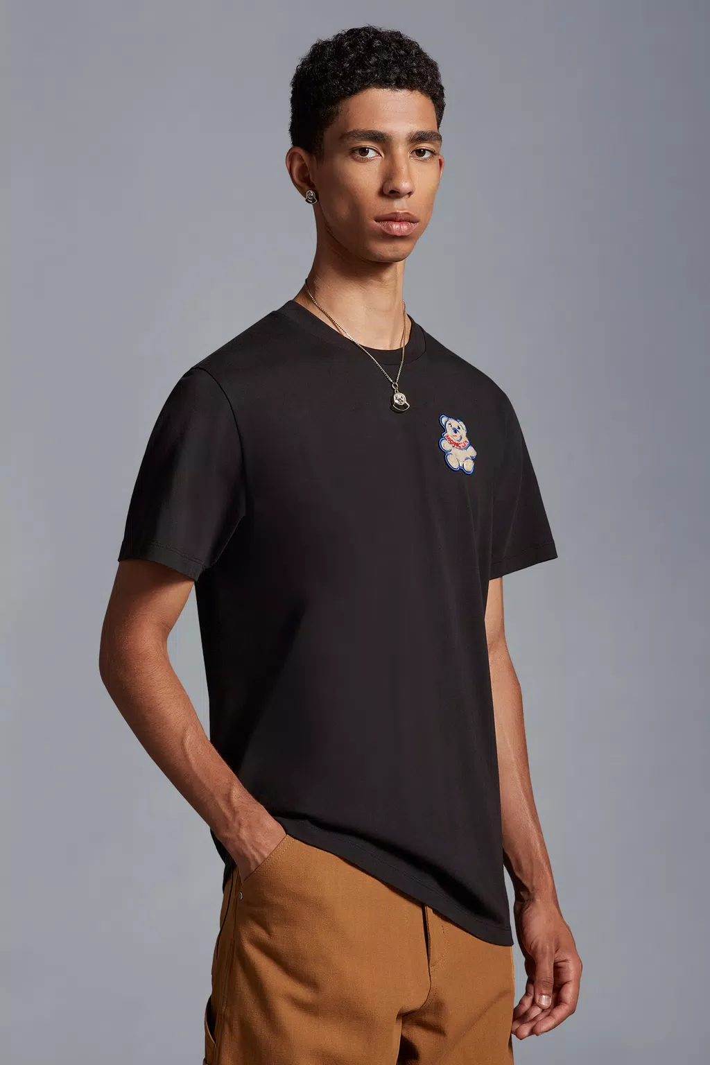Moncler Collection Teddy Bear Patch T-Shirt