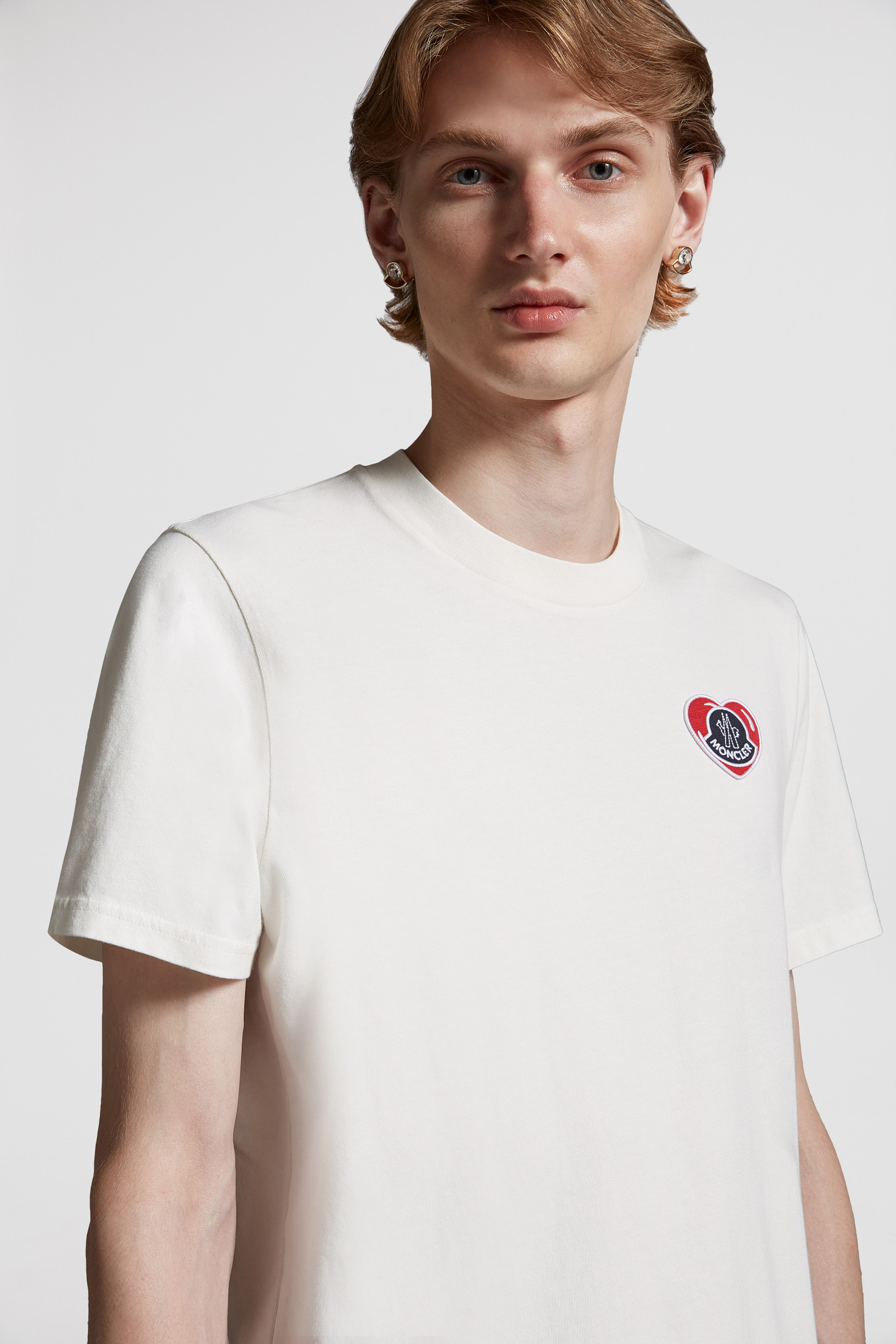 Multi Logo Big Black Heart LS T-Shirt Men main image 1