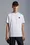 T-shirt con logo Uomo Bianco Ottico Moncler