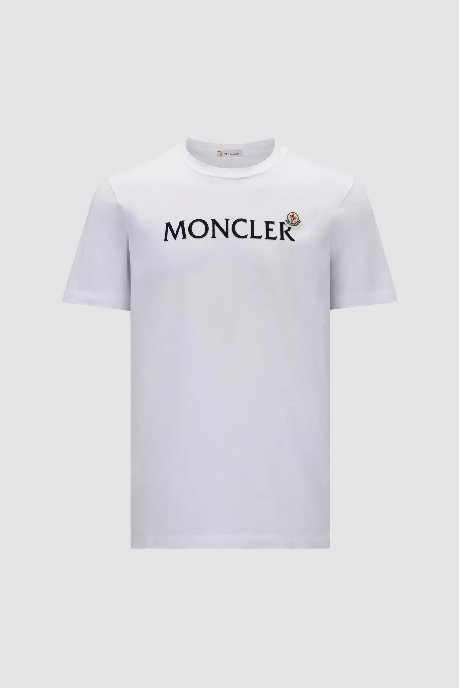 Optical White Logo T-Shirt - Polos & T-shirts for Men | Moncler US