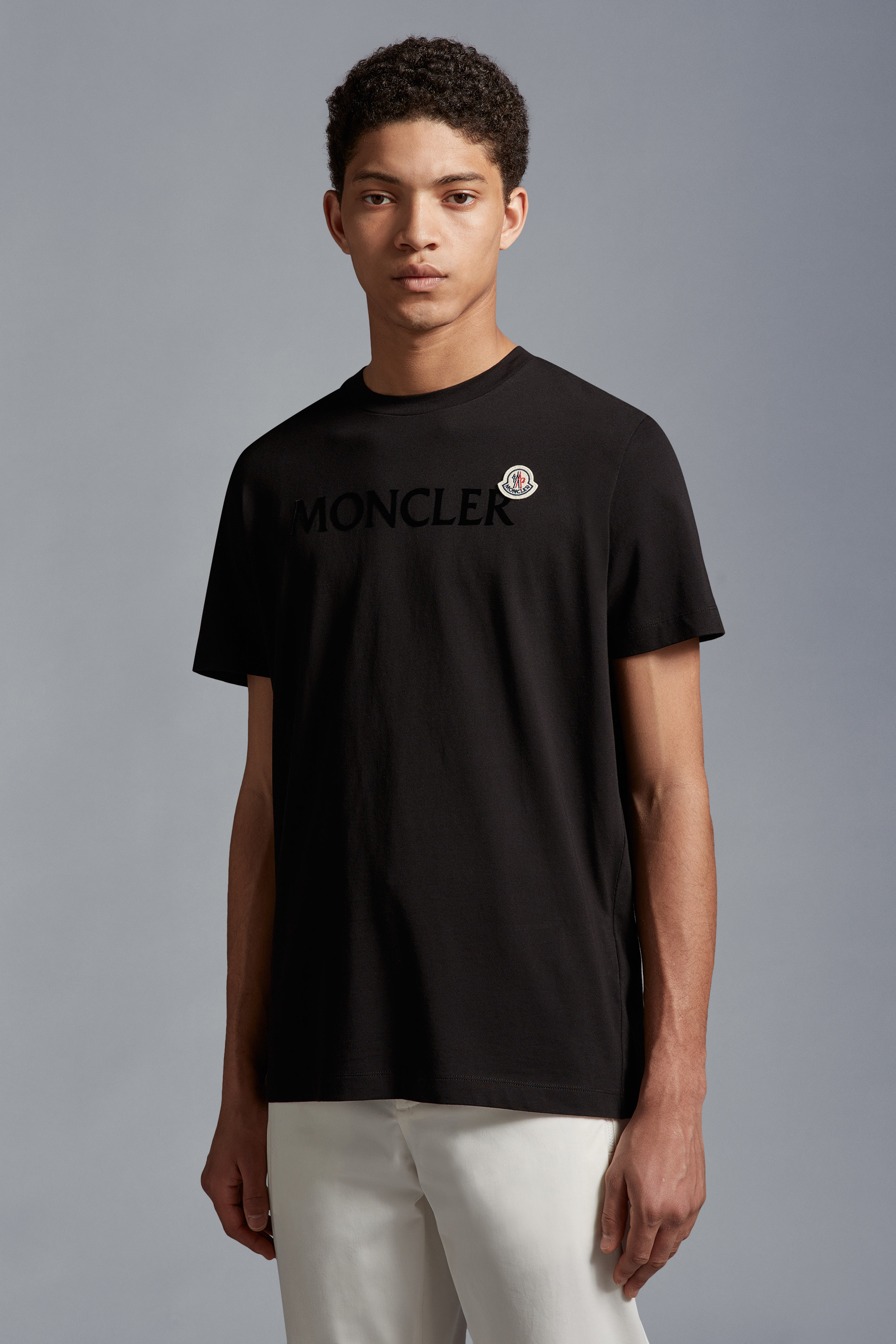 モンクレールTシャツ Mサイズ 黒 ブラック - メンズ