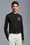 Logo Outline Long Sleeve T-Shirt Men Black Moncler