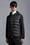 Padded Fleece Zip-Up Sweatshirt Men Black Moncler