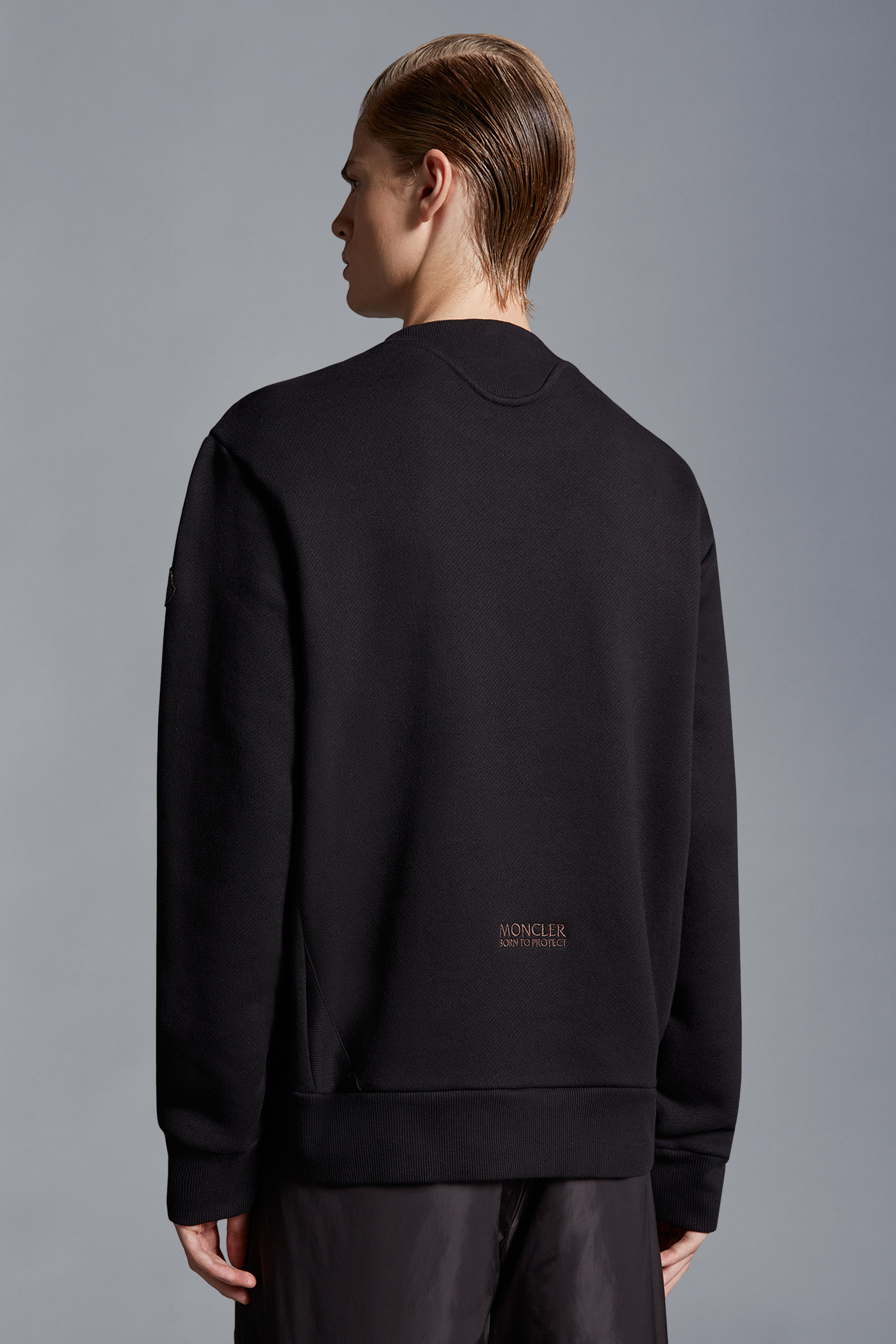 Moncler store sweatshirt logo