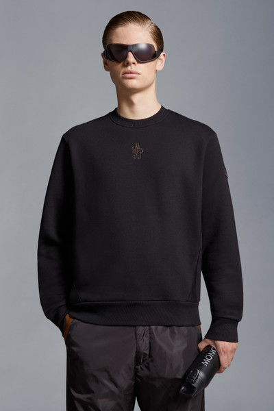 Black Logo Sweatshirt - Sweatshirts for Men | Moncler US